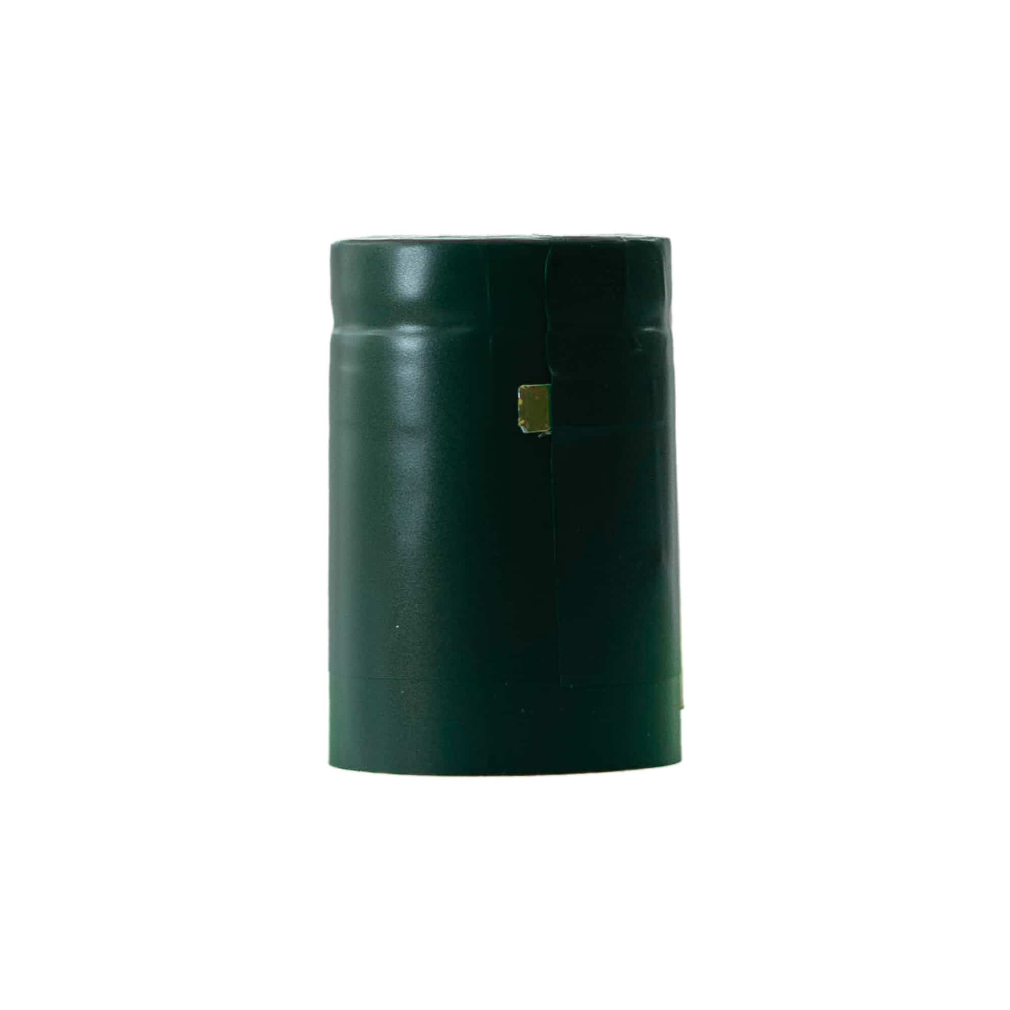 Capsula termoretraibile 32x41, plastica PVC, verde smaragad