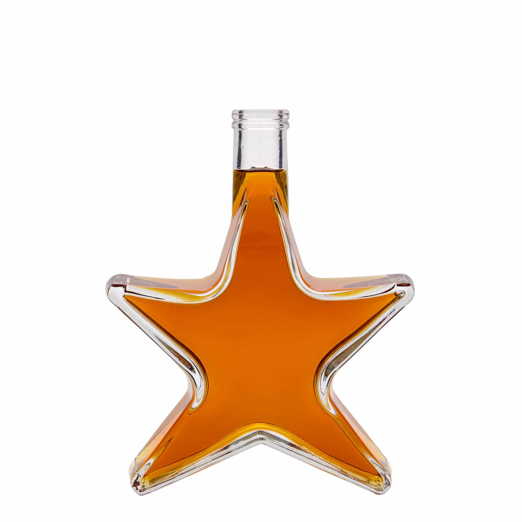350 ml Bottiglia di vetro 'Stella', imboccatura: fascetta