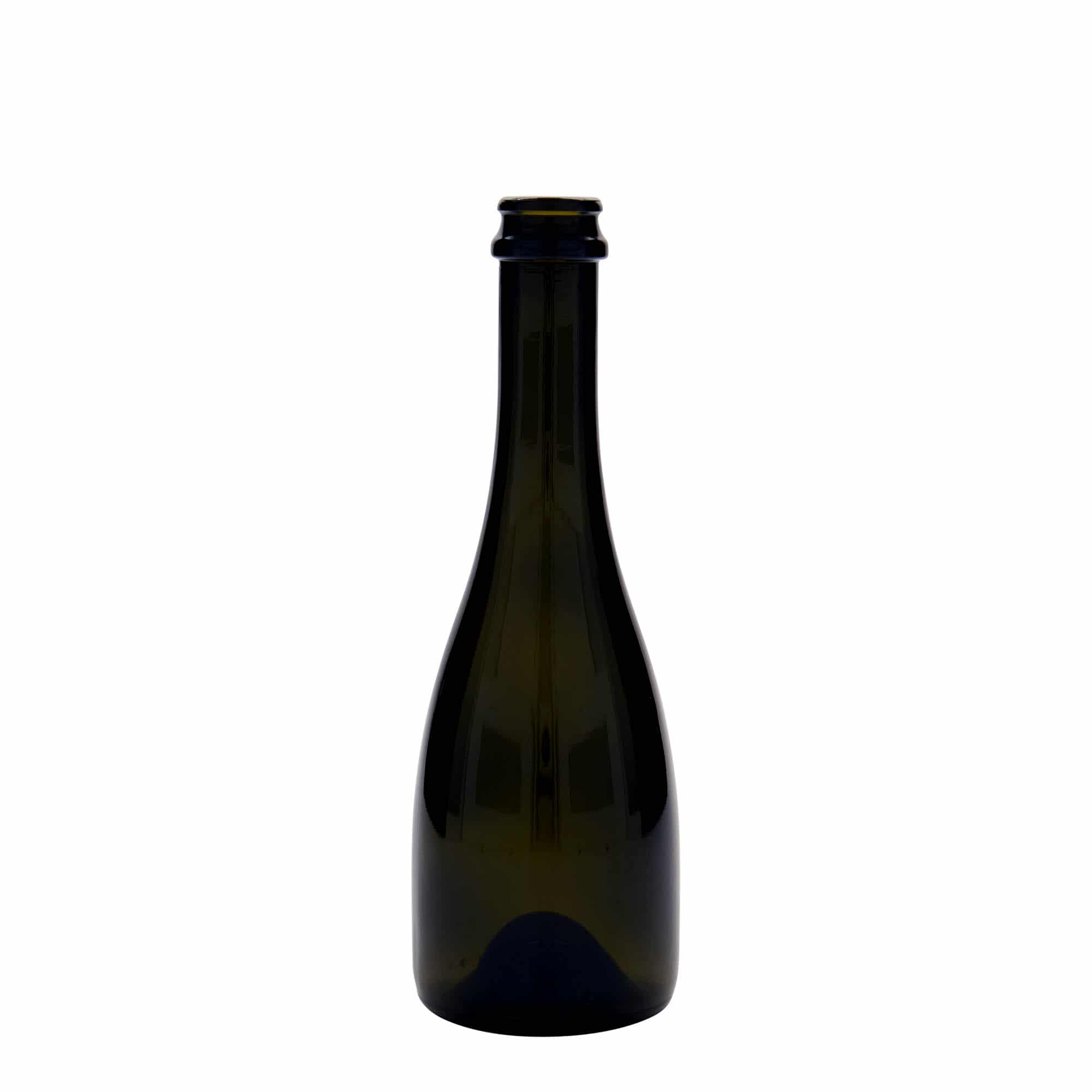 330 ml Bottiglia birra/spumante 'Tosca', vetro, verde antico, imboccatura: tappo a corona