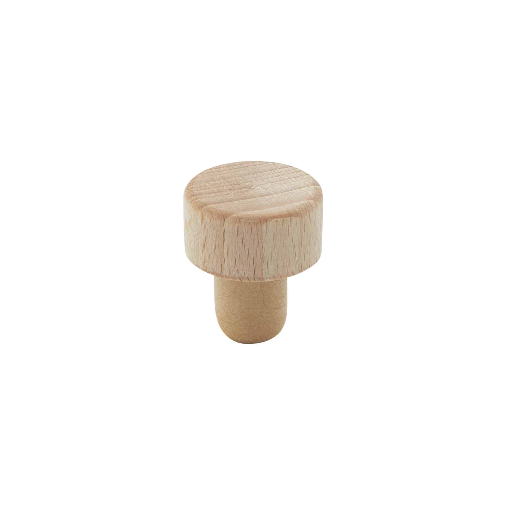 Tappo a fungo 16 mm, legno-plastica, multicolore, per imboccatura: fascetta