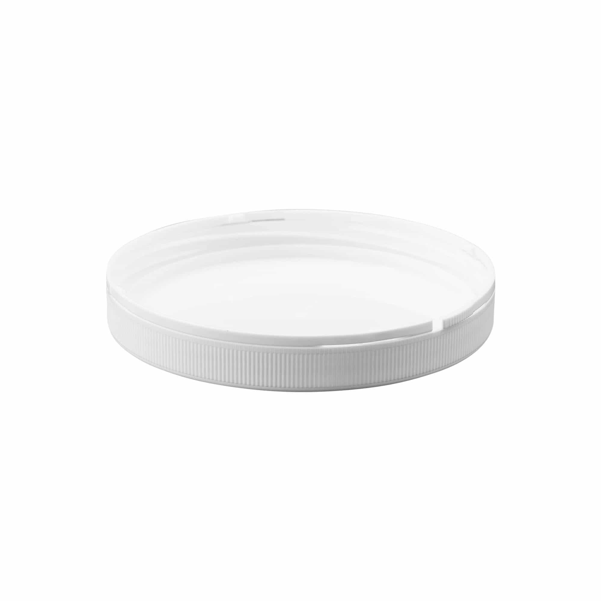 Tappo a vite 'Securilock' 116,5mm, plastica PP, bianco