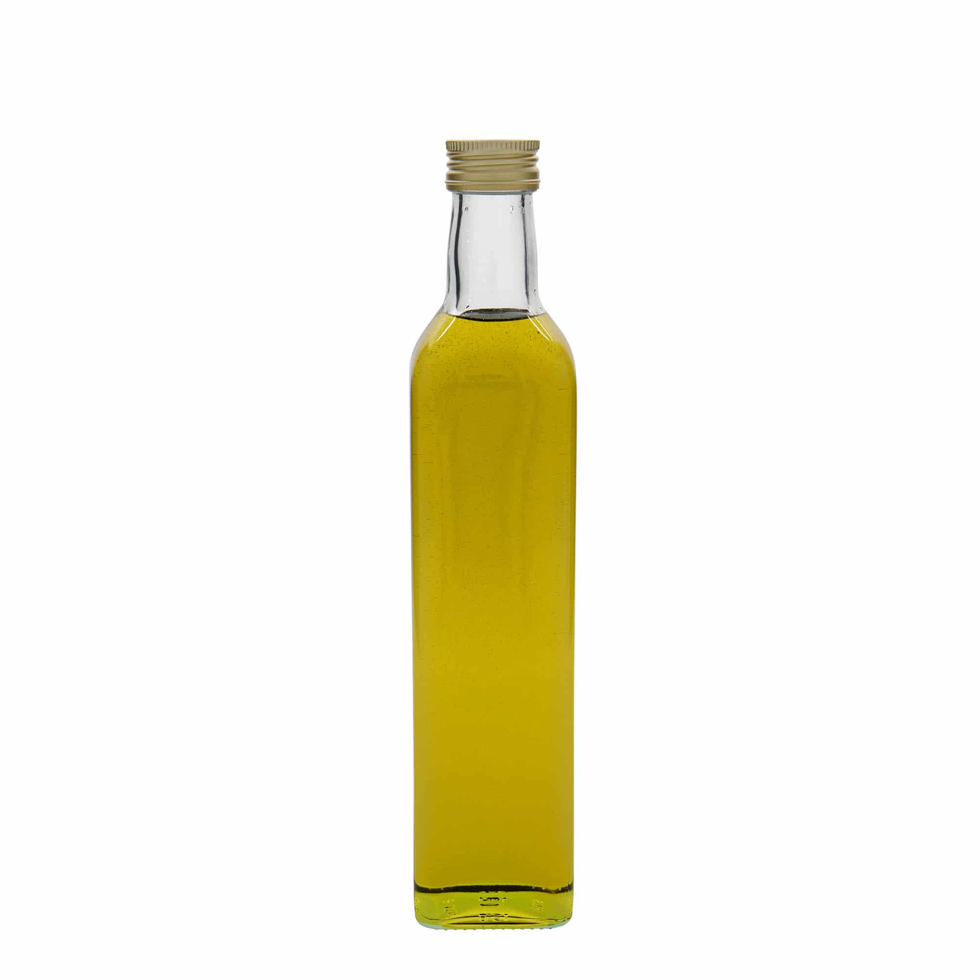 500 ml Bottiglia 'Marasca', vetro, quadrata, imboccatura: PP 31,5