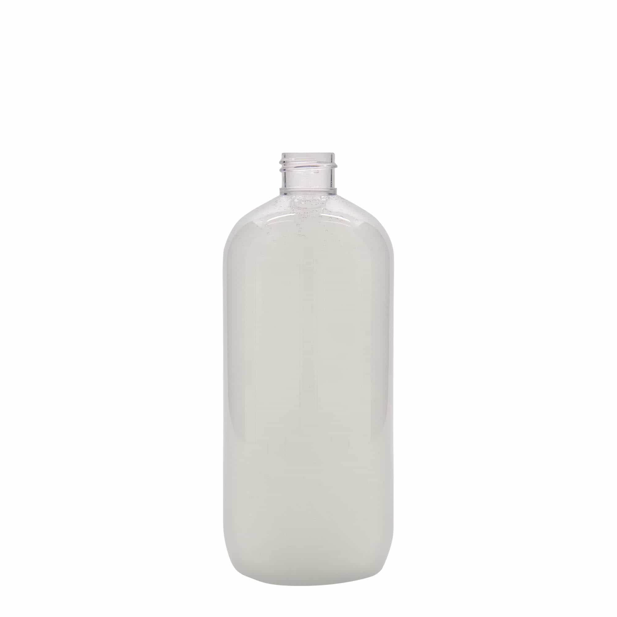 500 ml Bottiglia PET 'Boston', plastica, imboccatura: GPI 24/410