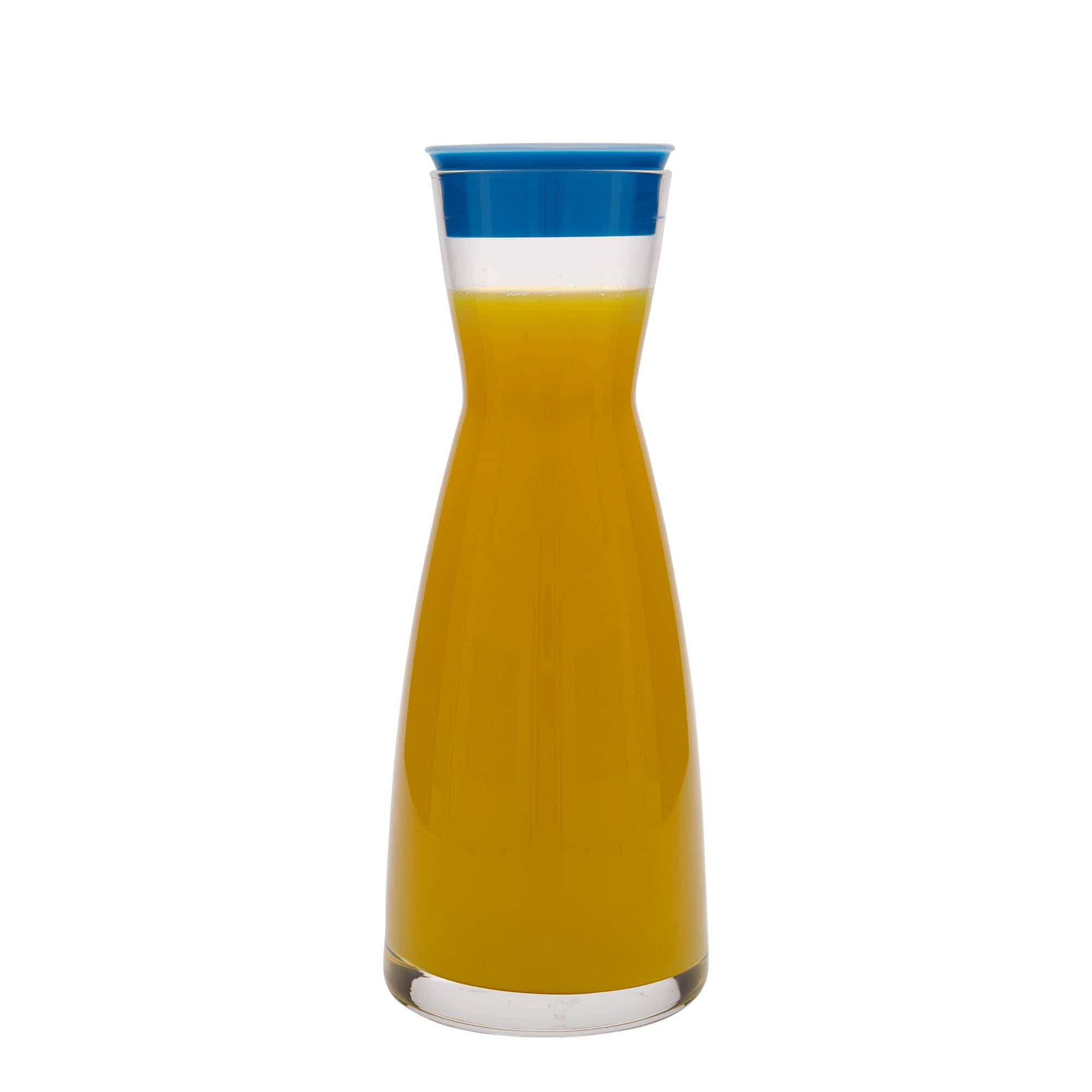 1.000 ml Caraffa 'Ypsilon', vetro, blu