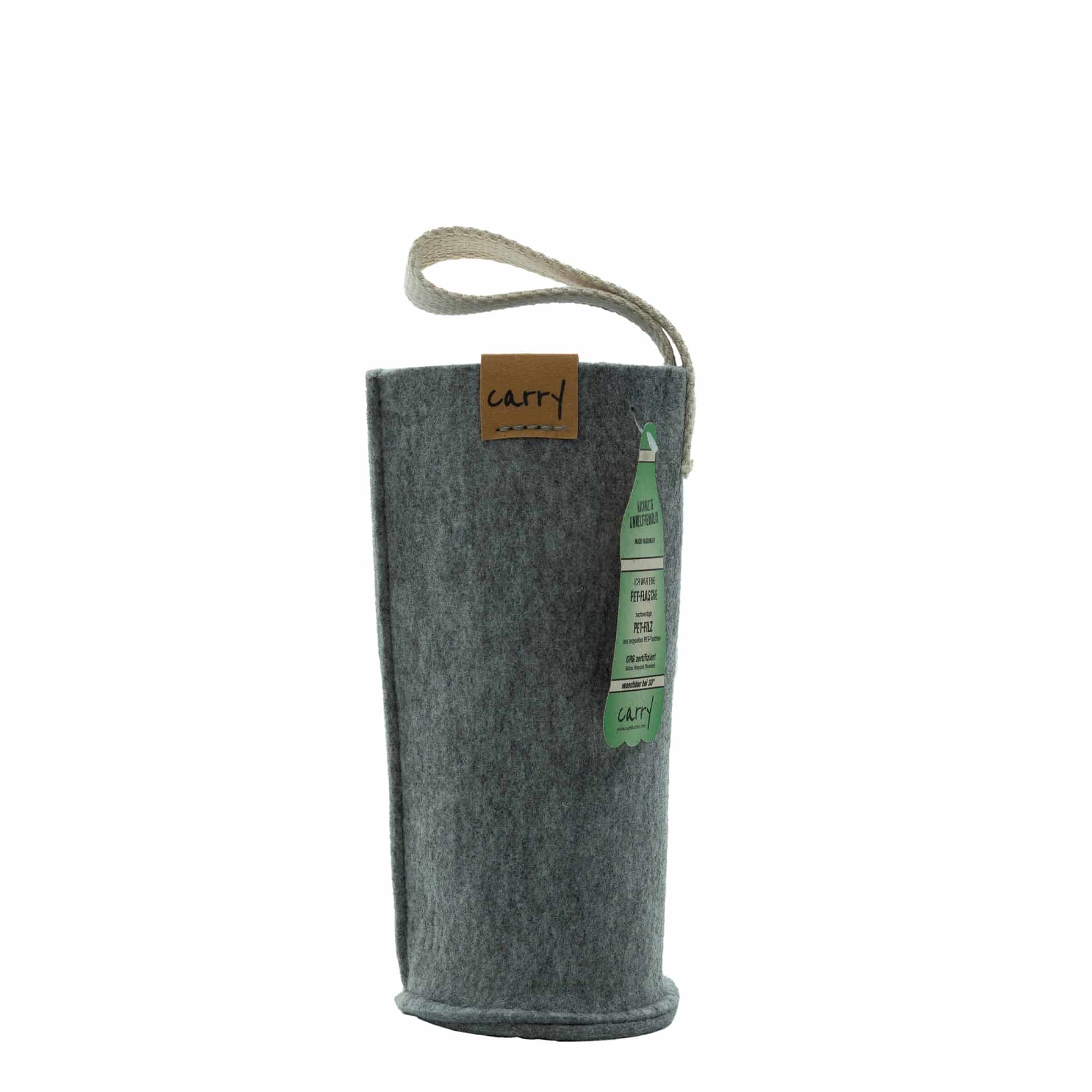 Custodia borraccia 'CARRY Sleeve', tessuto, grigio