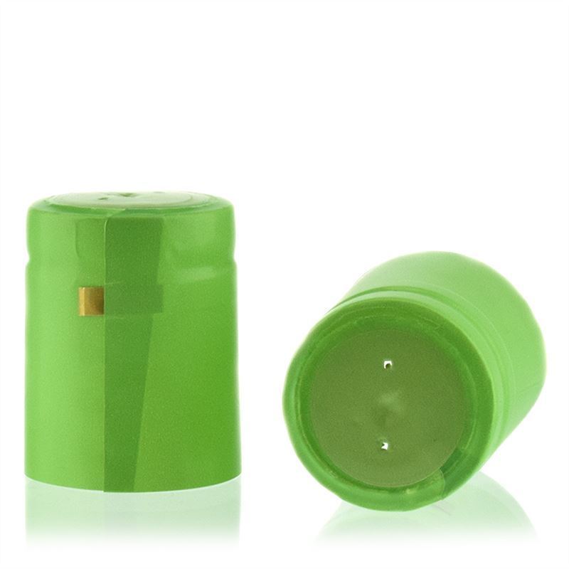 Capsula termoretraibile 32x41, plastica PVC, verde lime