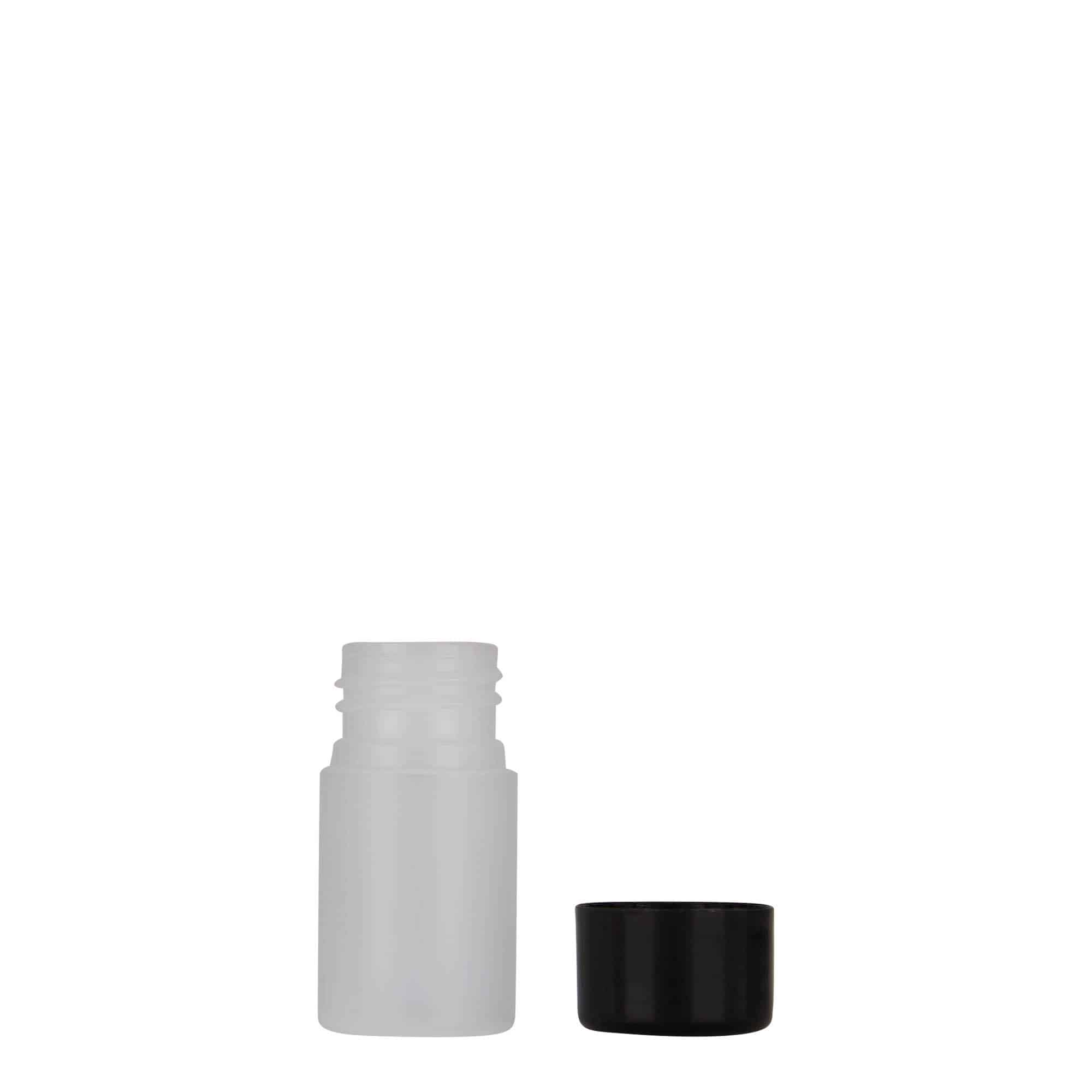 15 ml Flacone in plastica 'Tuffy', HDPE, naturale, imboccatura: GPI 24/410