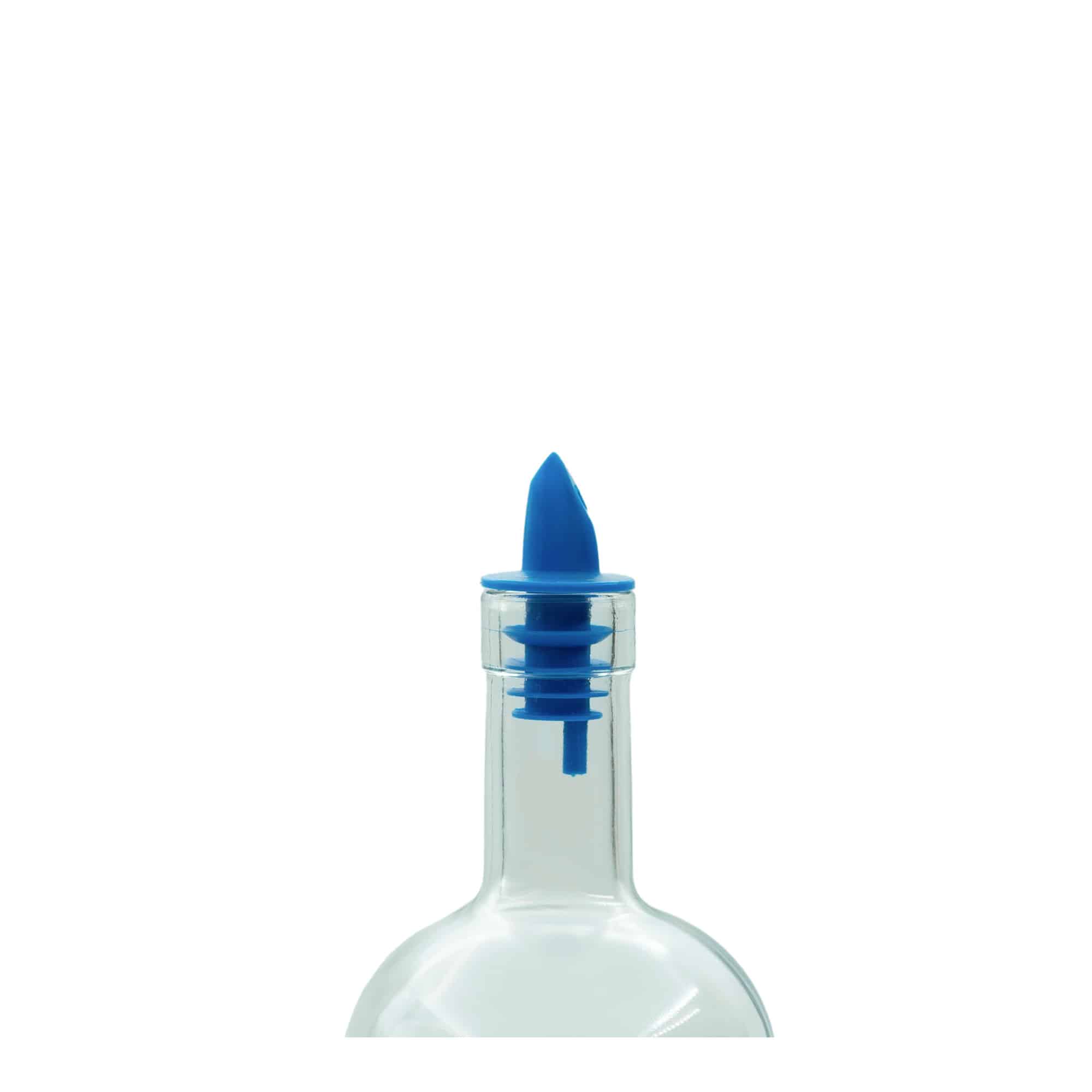 Tappo versatore Jet-Pour, plastica PE, blu