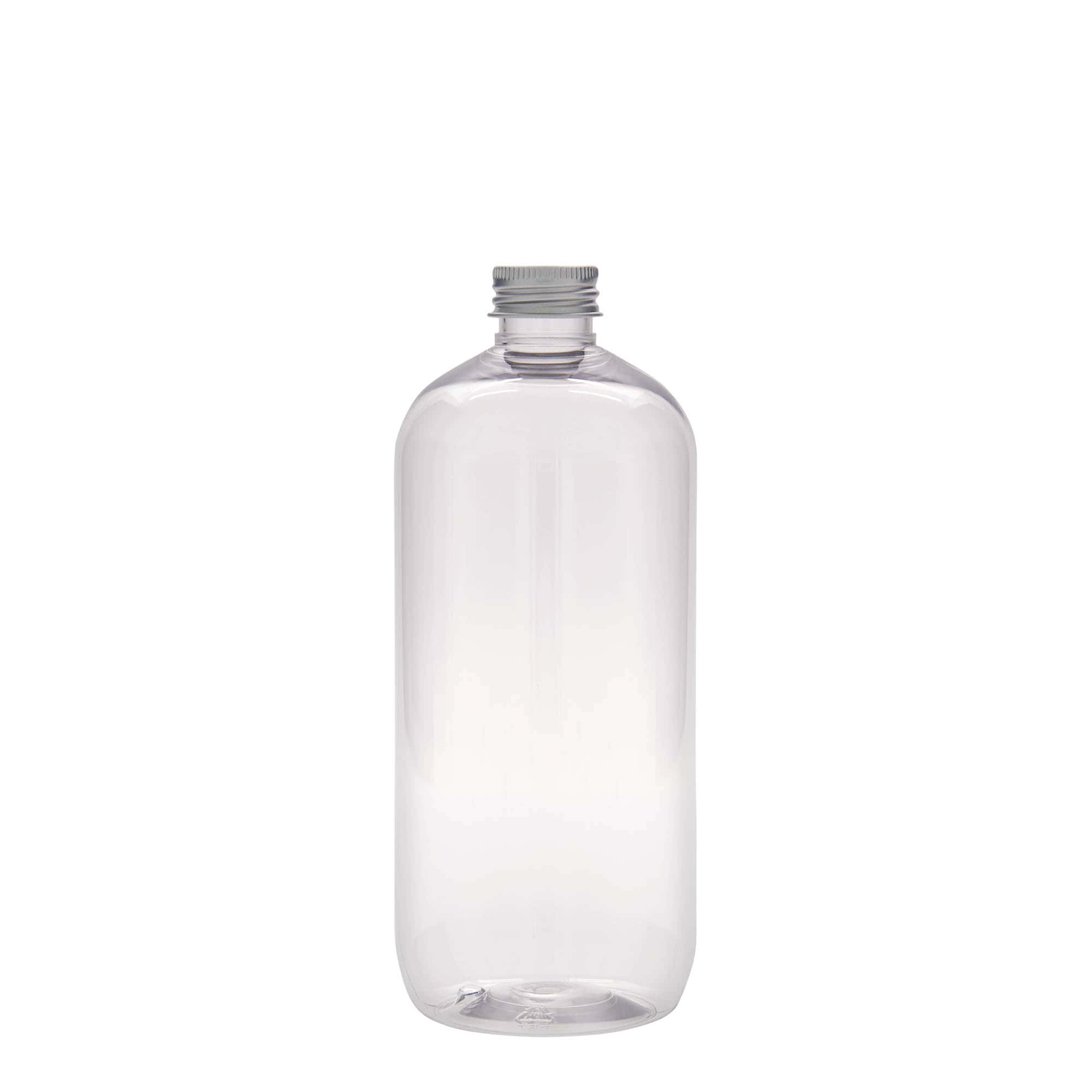 500 ml Bottiglia PET 'Boston', plastica, imboccatura: GPI 24/410