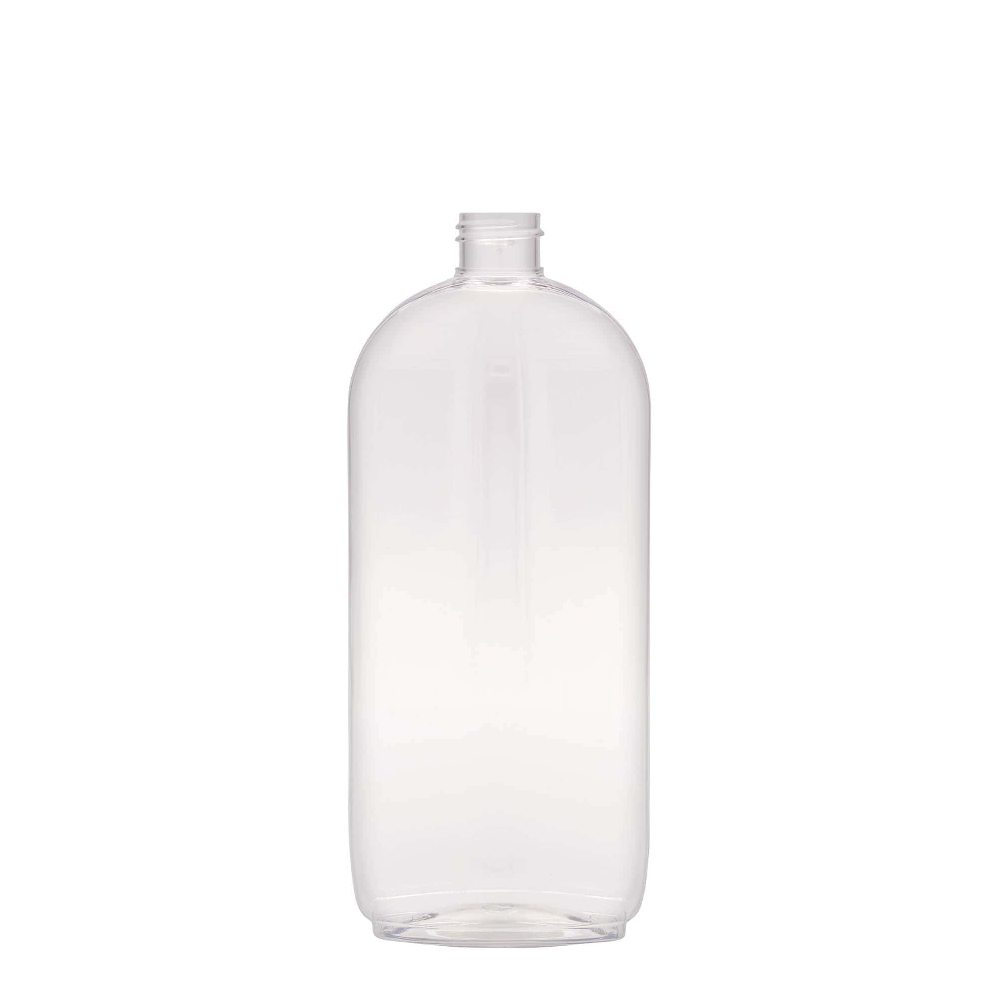 500 ml Bottiglia PET 'Iris', ovale, plastica, imboccatura: 24/410