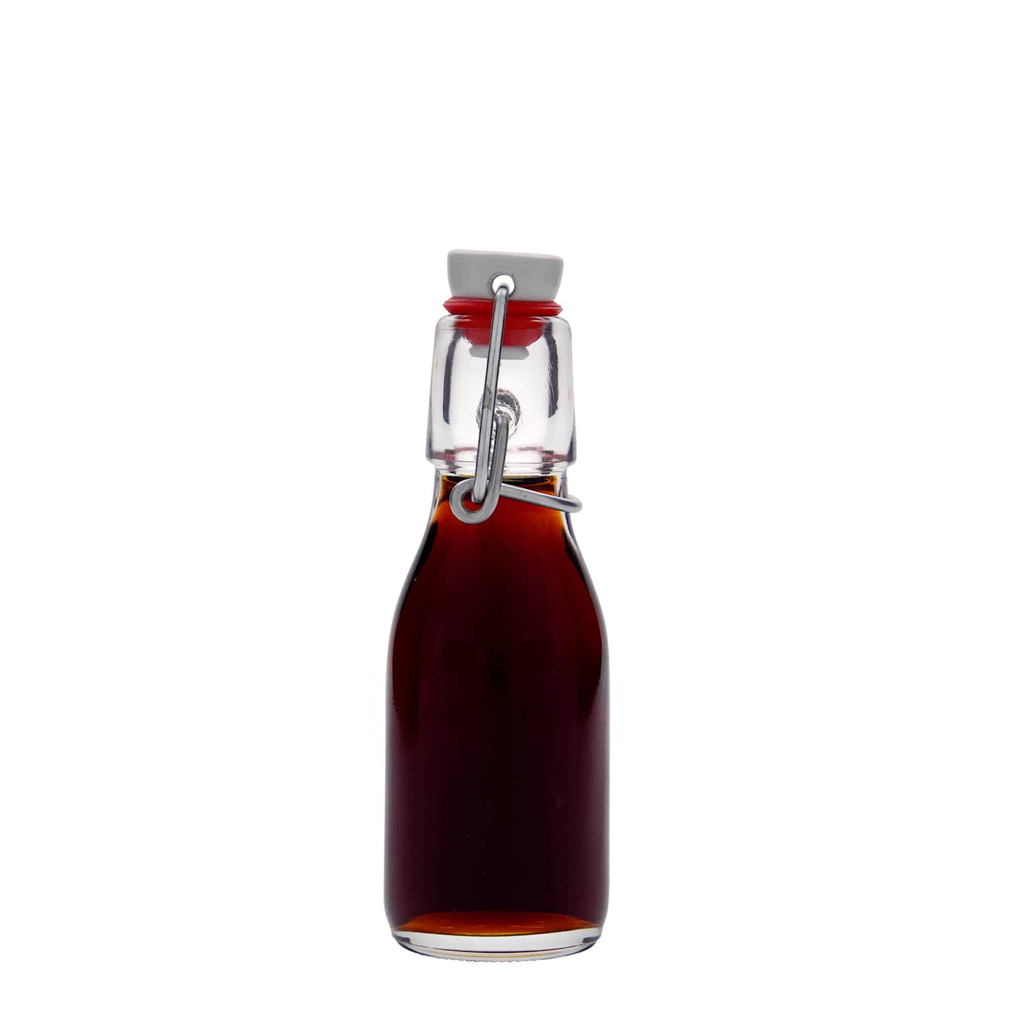 100 ml Bottiglia di vetro 'Paul', imboccatura: tappo meccanico