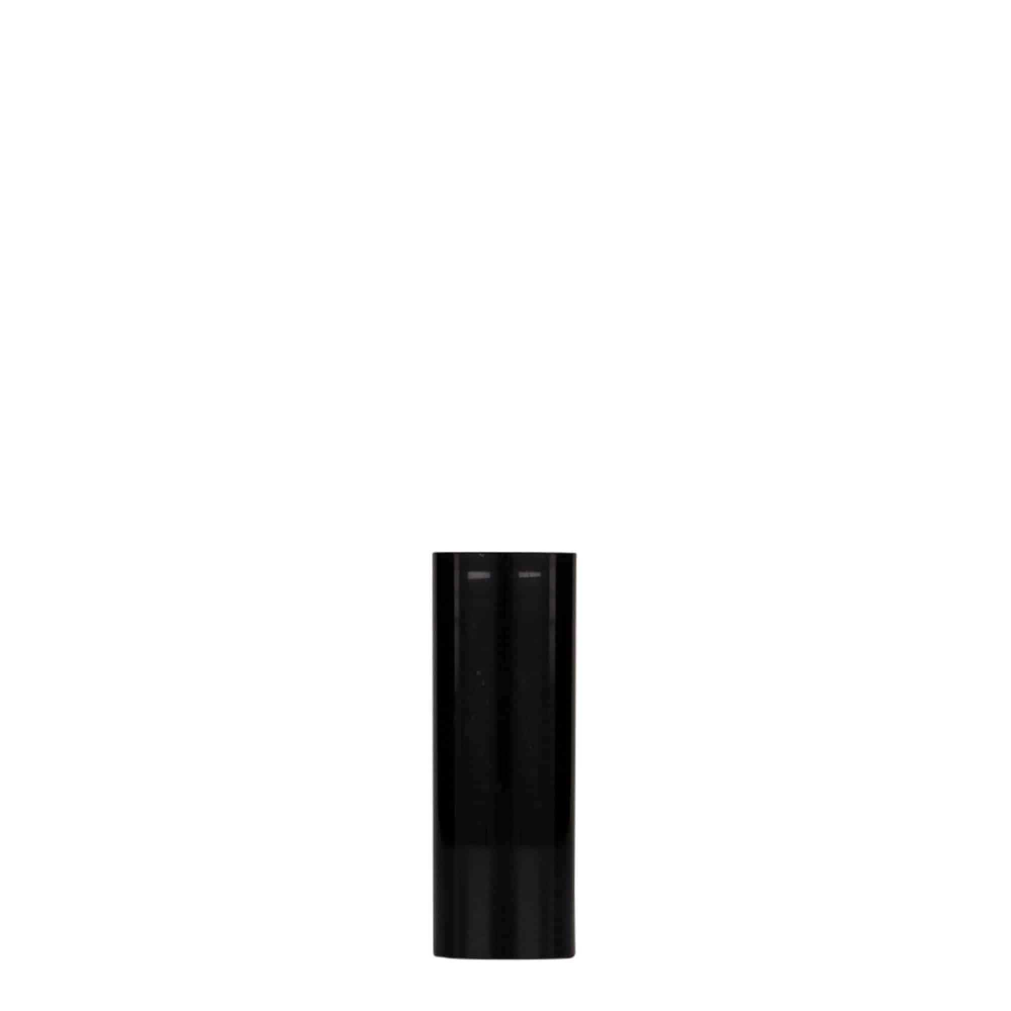 10 ml Flacone Airless 'Nano', plastica PP, nero