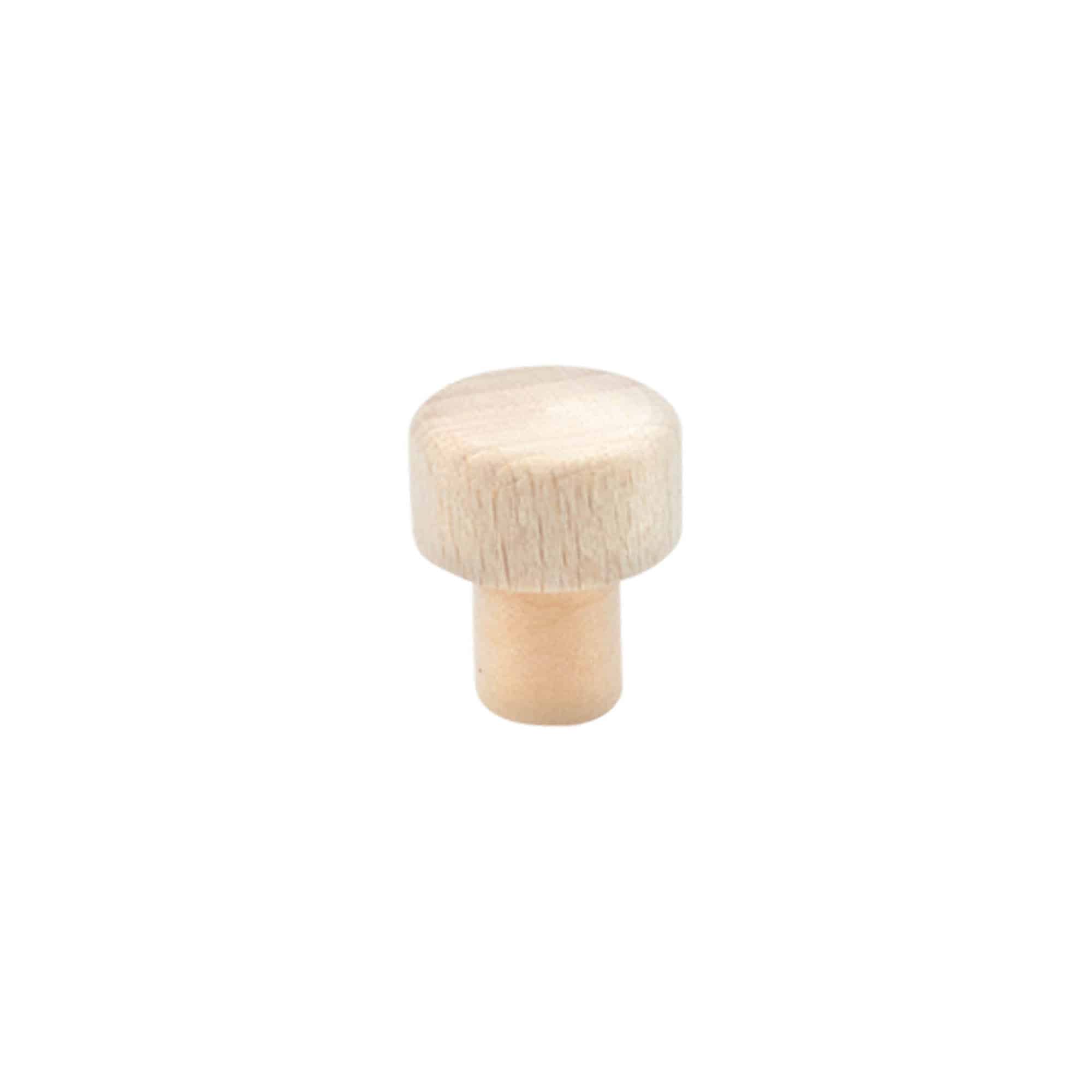 Tappo a fungo 11 mm, legno, per imboccatura: fascetta