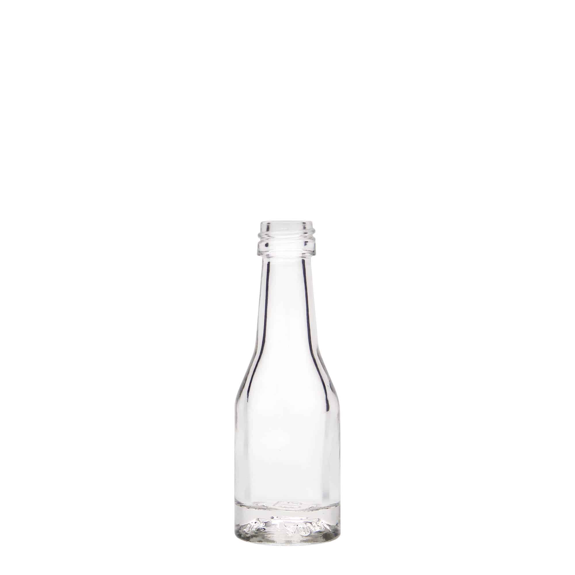 20 ml Bottiglia 'Renana', vetro, imboccatura: PP 18