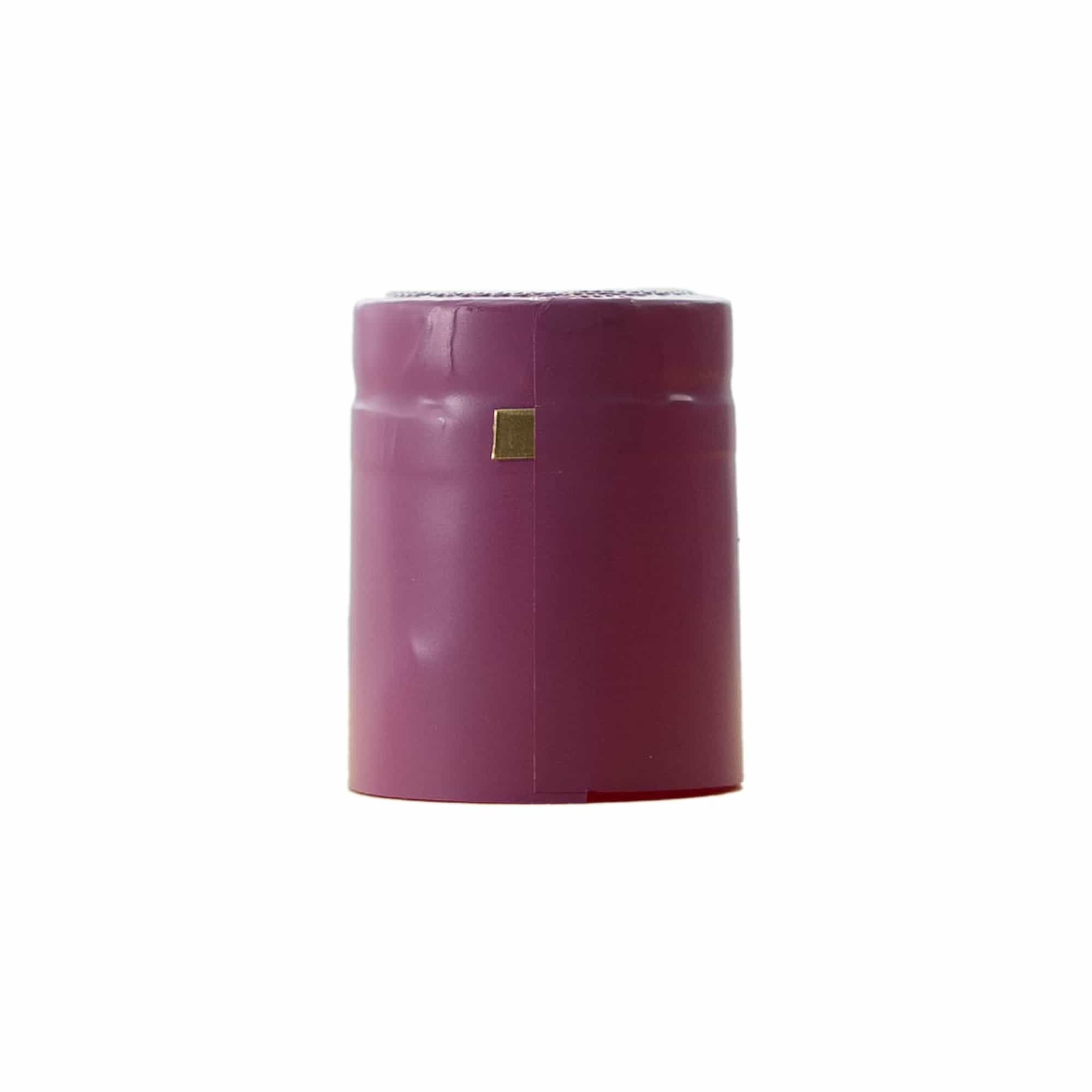 Capsula termoretraibile 32x41, plastica PVC, fucsia