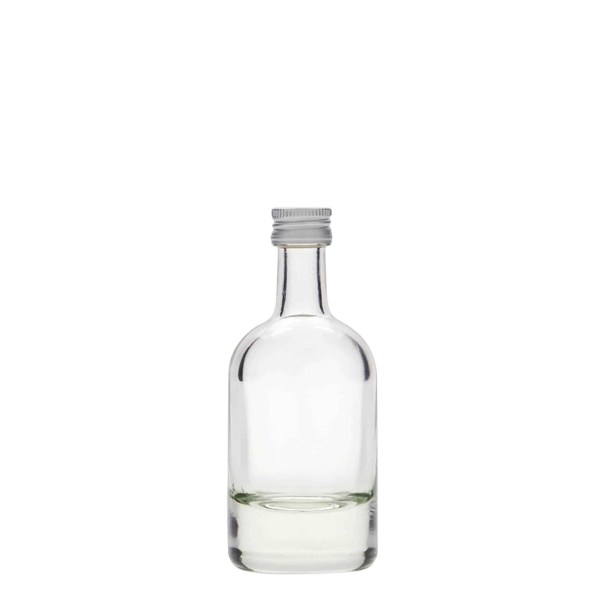 50 ml Bottiglia di vetro 'Linea Uno', imboccatura: PP 18