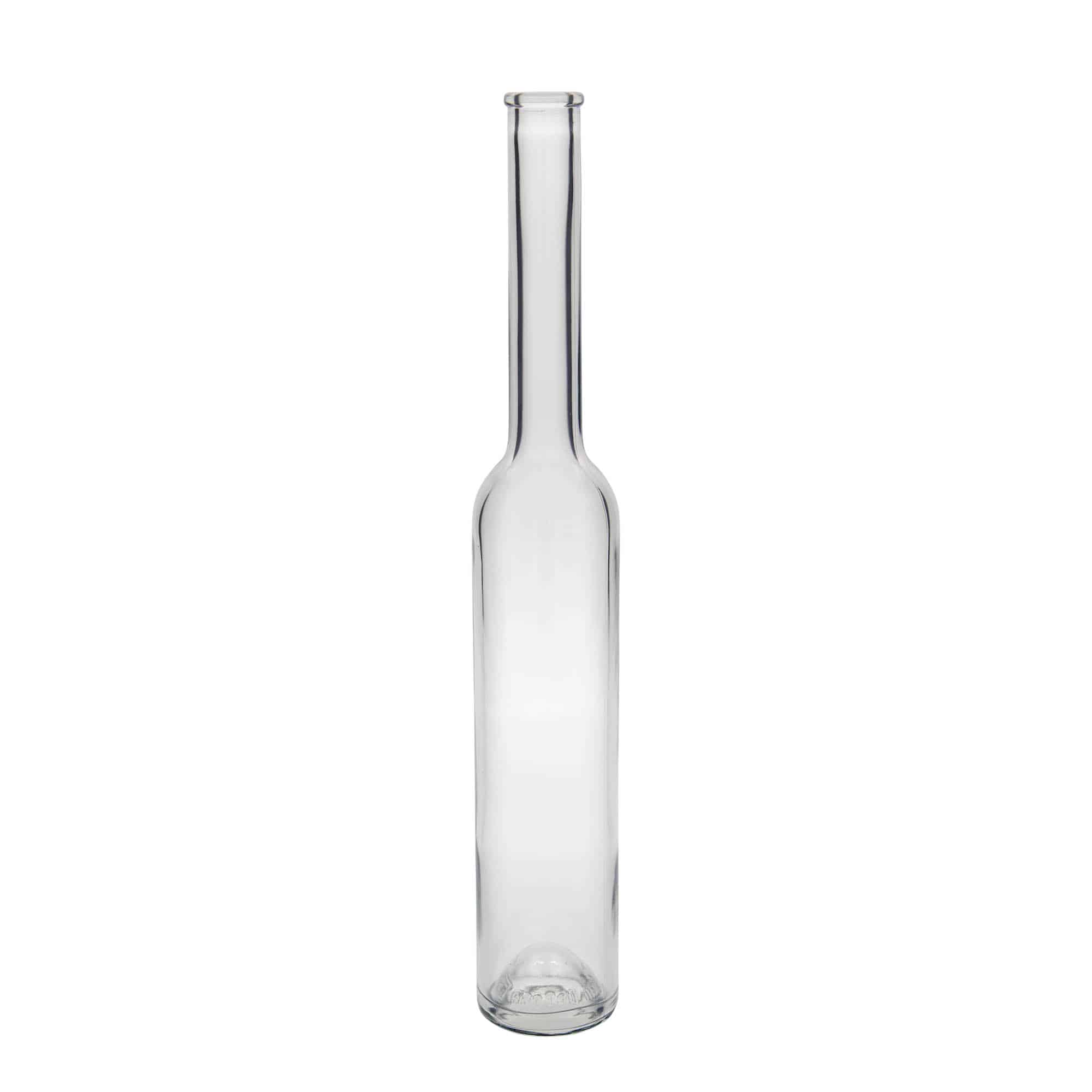 350 ml Bottiglia di vetro 'Platina', imboccatura: fascetta