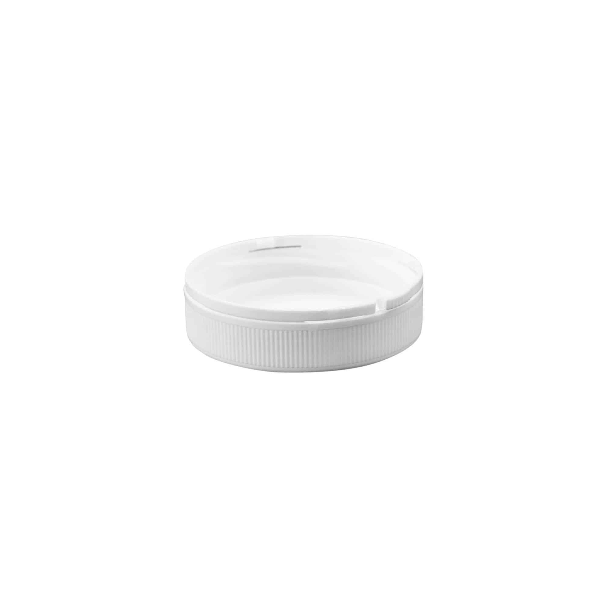 Tappo a vite 'Securilock' 61,9mm, plastica PP, bianco