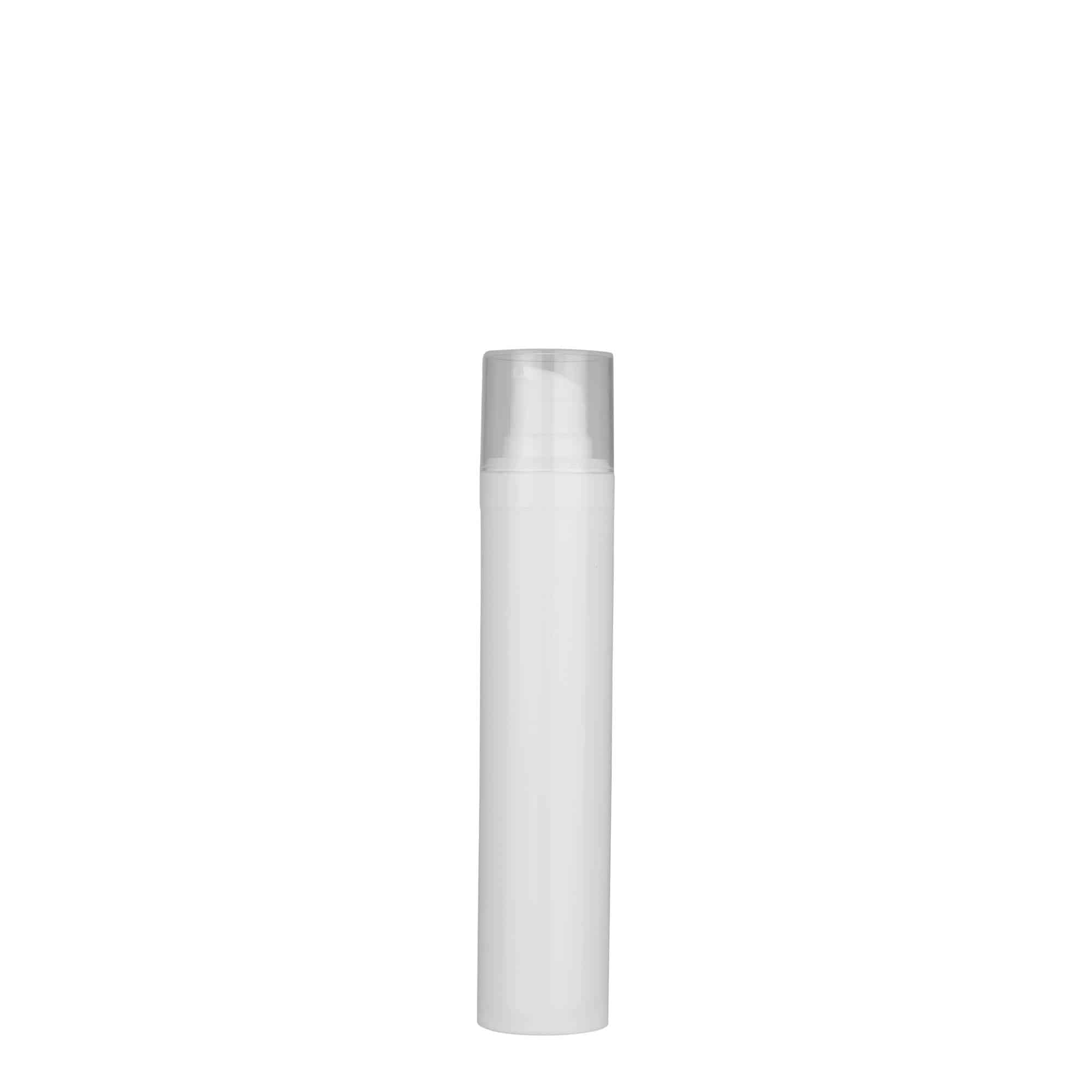 50 ml Flacone Airless 'Micro', plastica PP, bianco