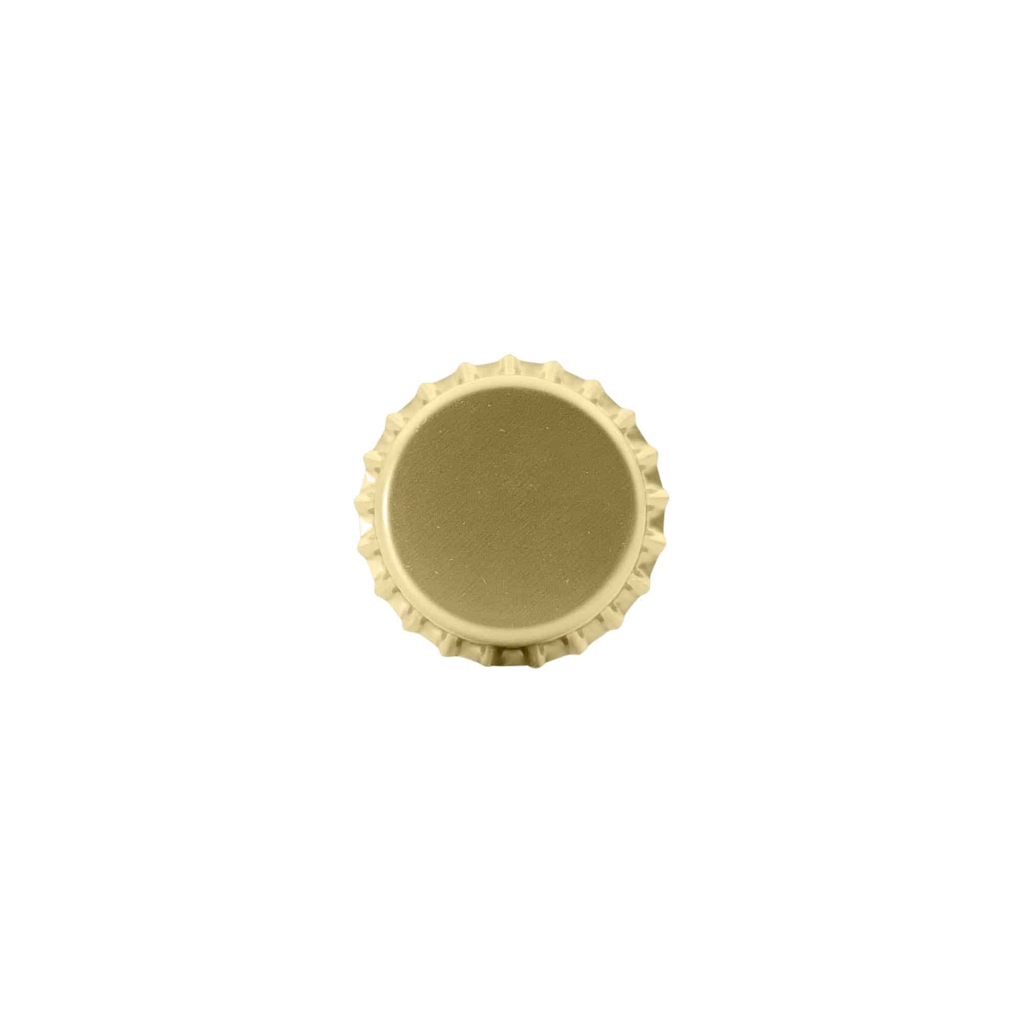 Tappo a corona 26 mm, metallo, oro