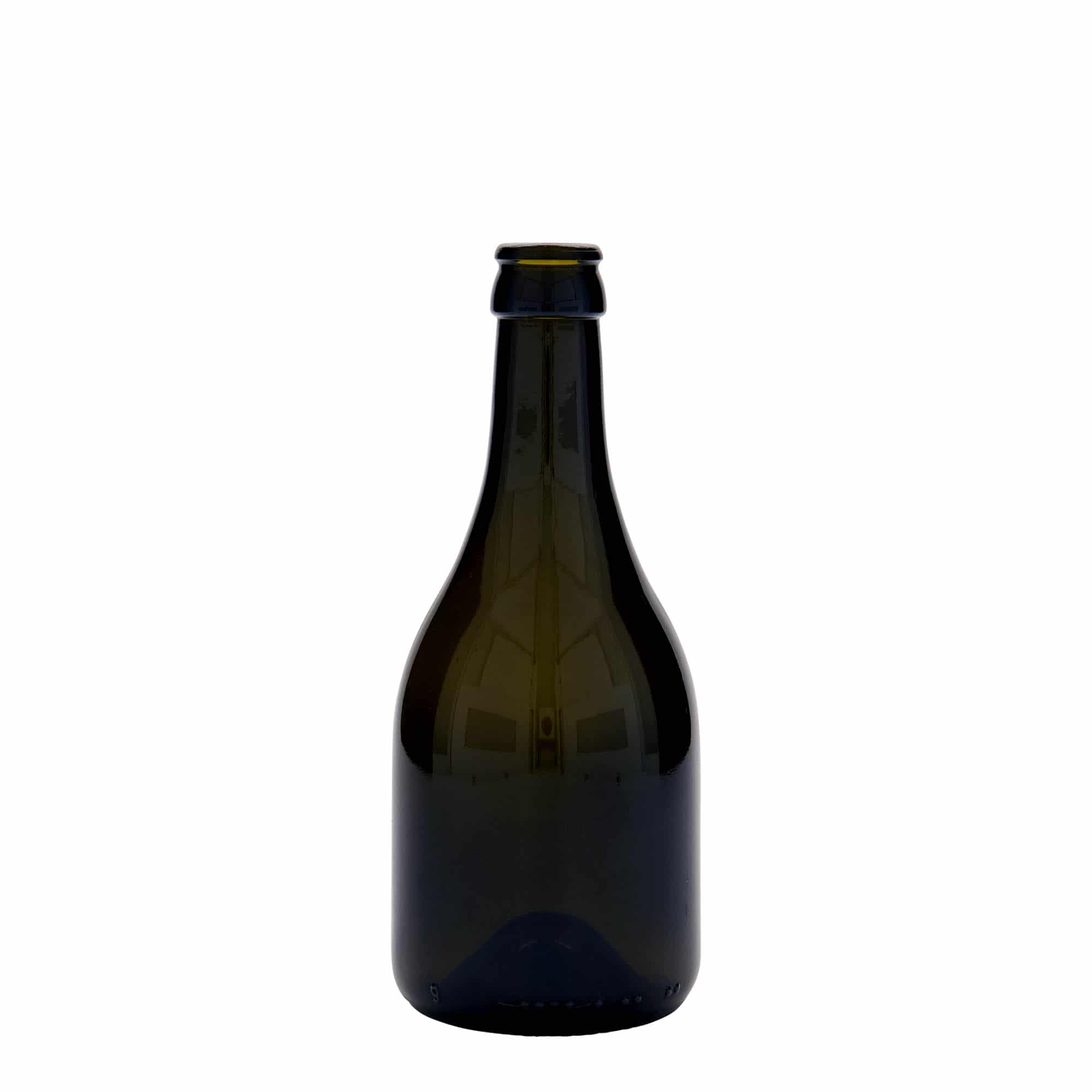 330 ml Bottiglia da birra 'Horta', vetro, verde antico, imboccatura: tappo a corona