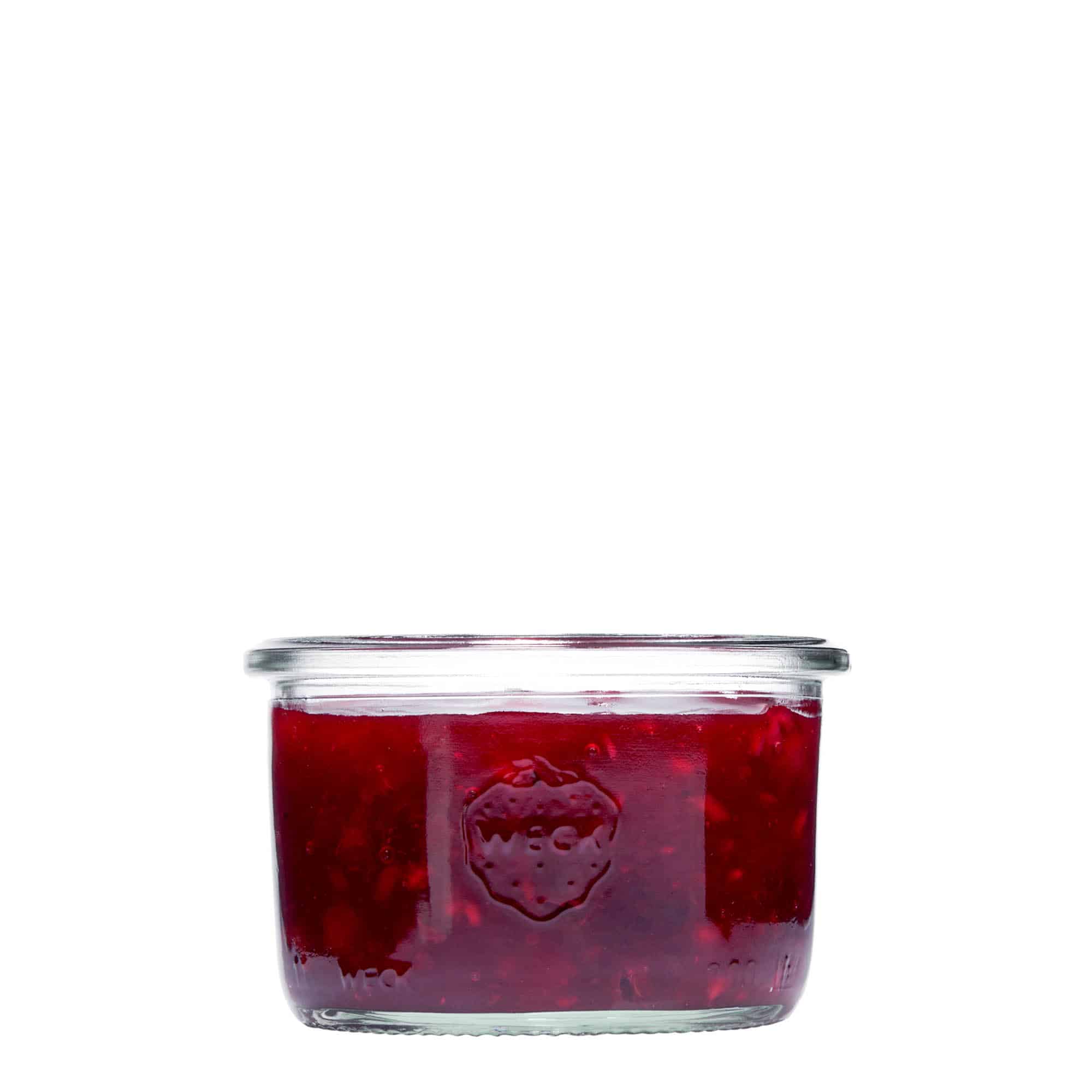 200 ml Vasetto WECK Dritto, vetro, imboccatura: bordo rotondo