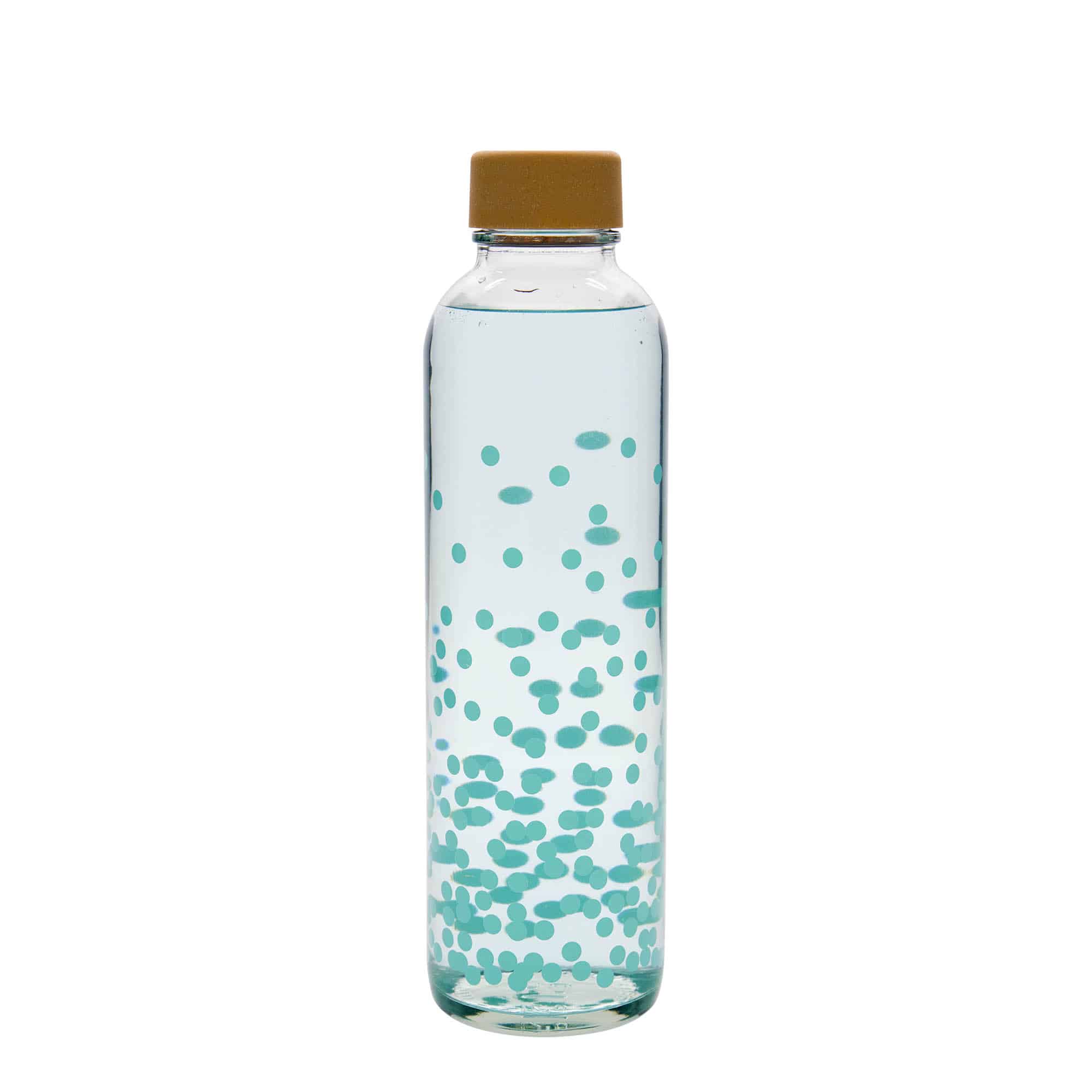 700 ml Borraccia 'CARRY Bottle', motivo: Pure Happiness, vetro, imboccatura: a vite