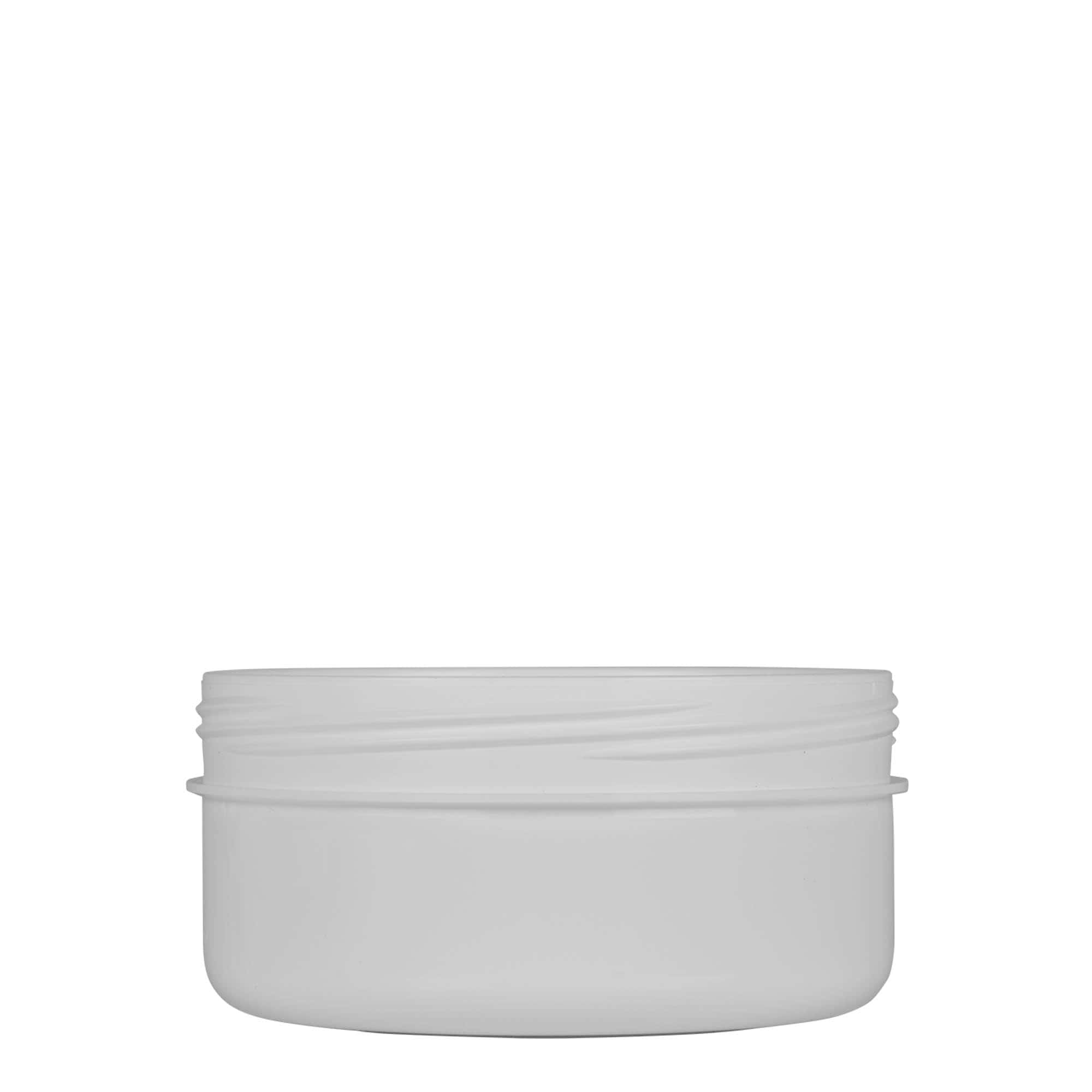 250 ml Contenitore cosmetico 'White Line', plastica PP, bianco, imboccatura: a vite