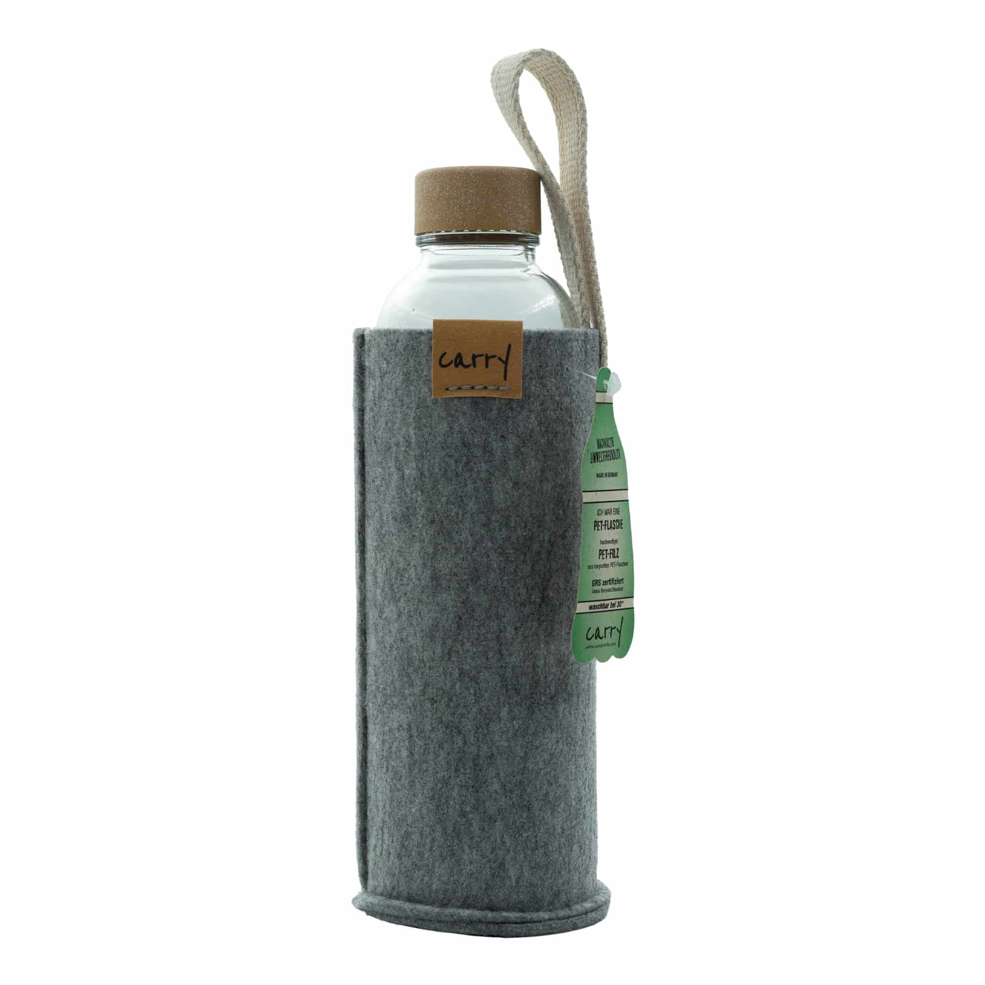 Custodia borraccia 'CARRY Sleeve', tessuto, grigio