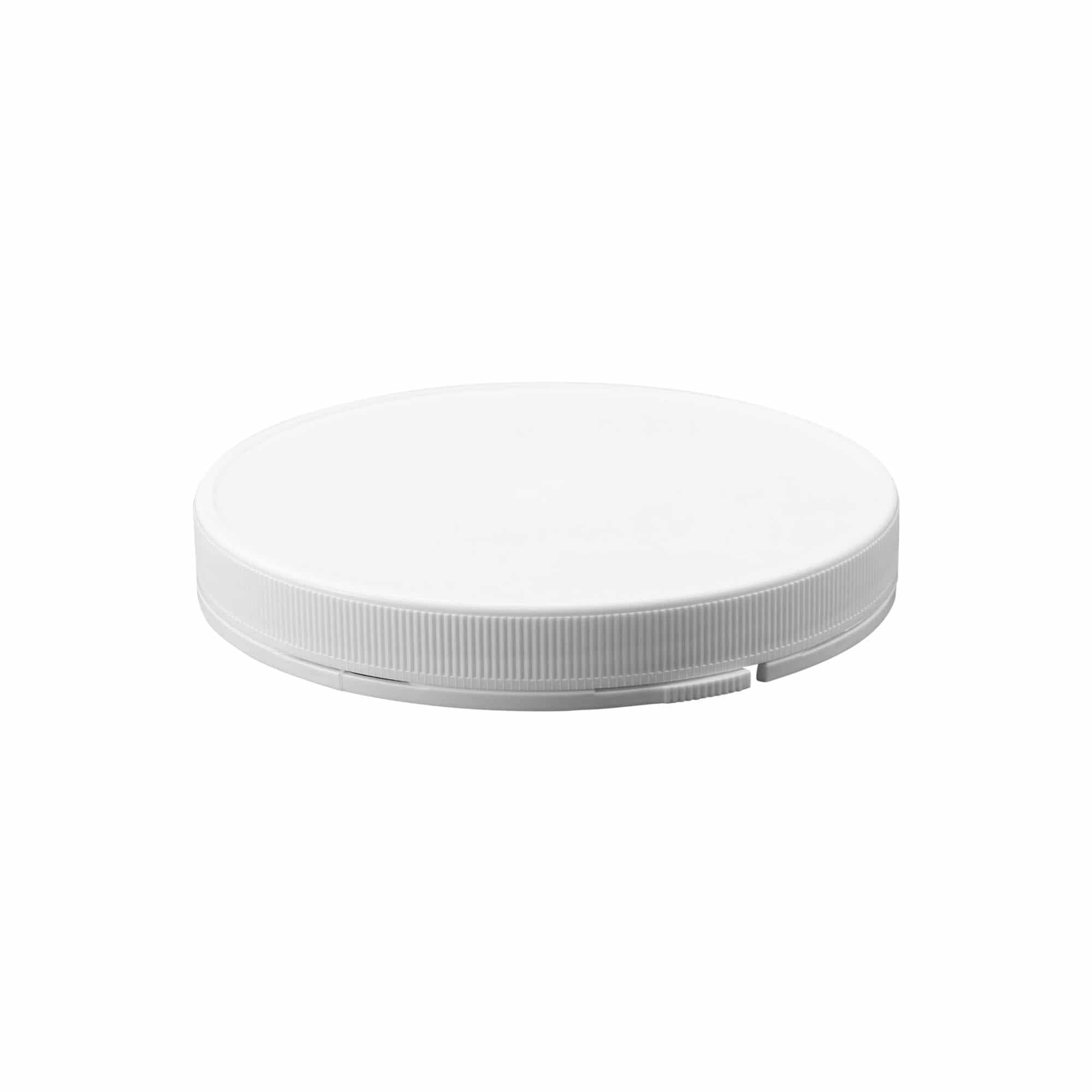 Tappo a vite 'Securilock' 116,5mm, plastica PP, bianco