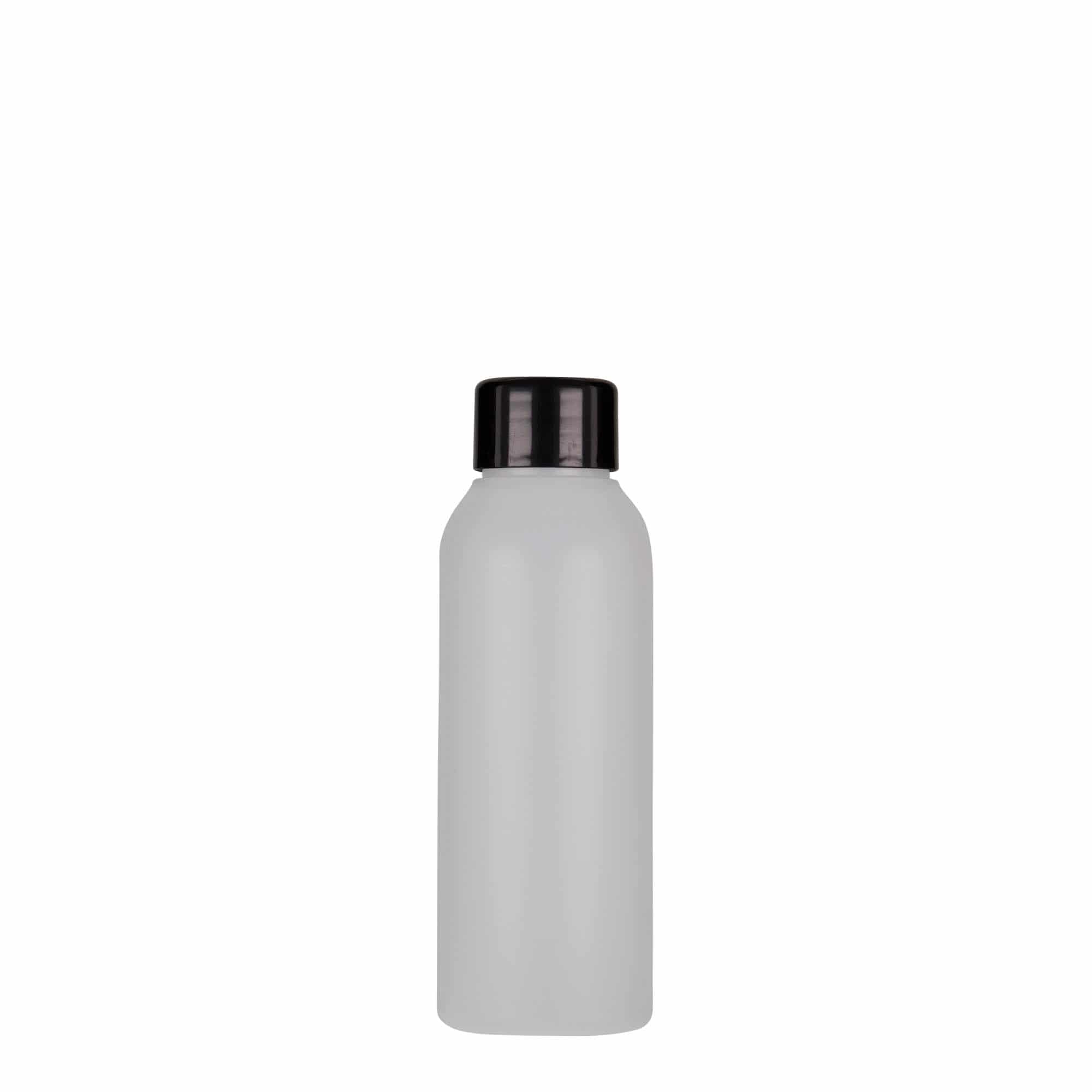 100 ml Flacone in plastica 'Tuffy', HDPE, naturale, imboccatura: GPI 24/410