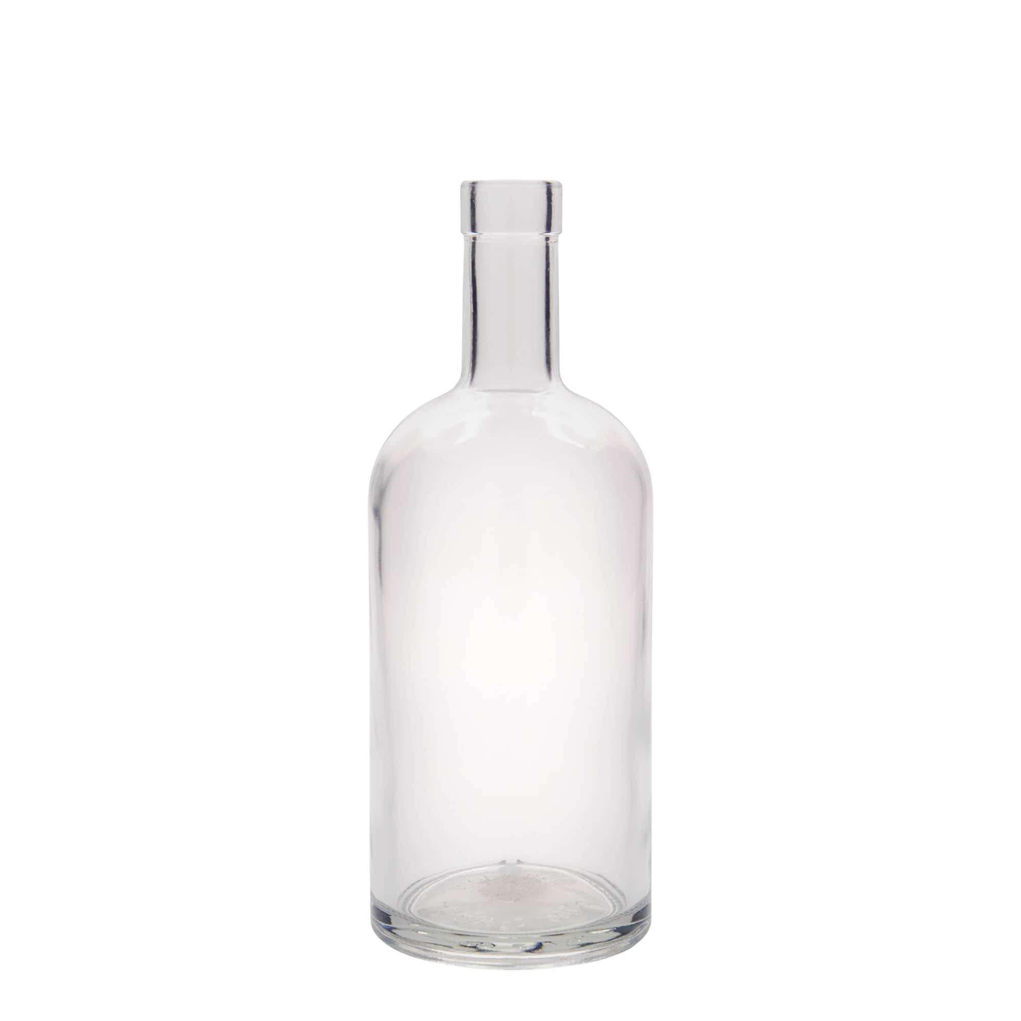 700 ml Bottiglia di vetro 'Franco', imboccatura: fascetta