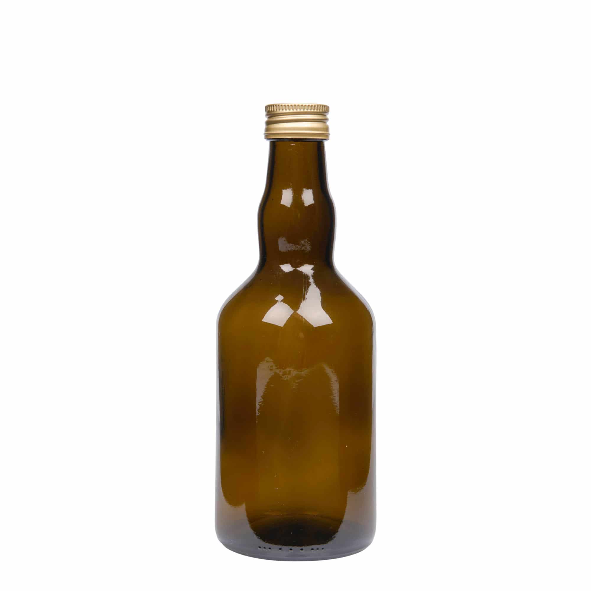 500 ml Bottiglia di vetro 'Olona', verde antico, imboccatura: PP 31,5