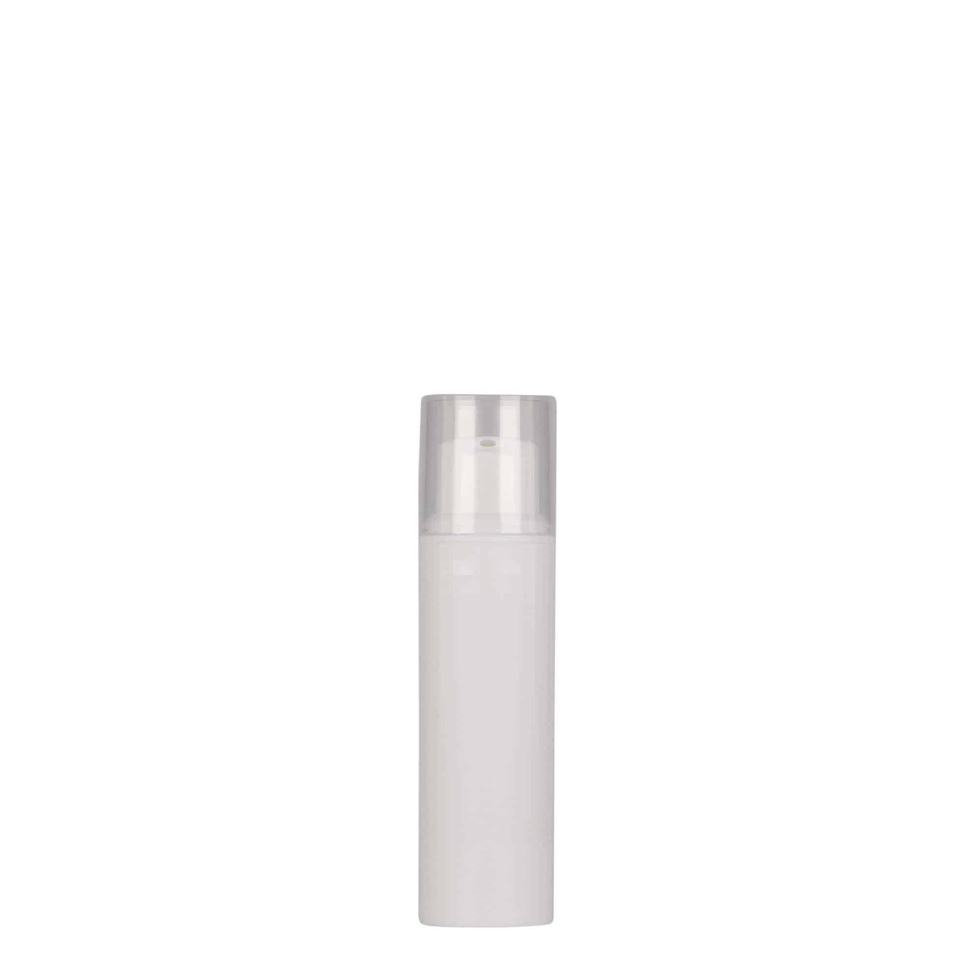 10 ml Flacone Airless 'Nano', plastica PP, bianco