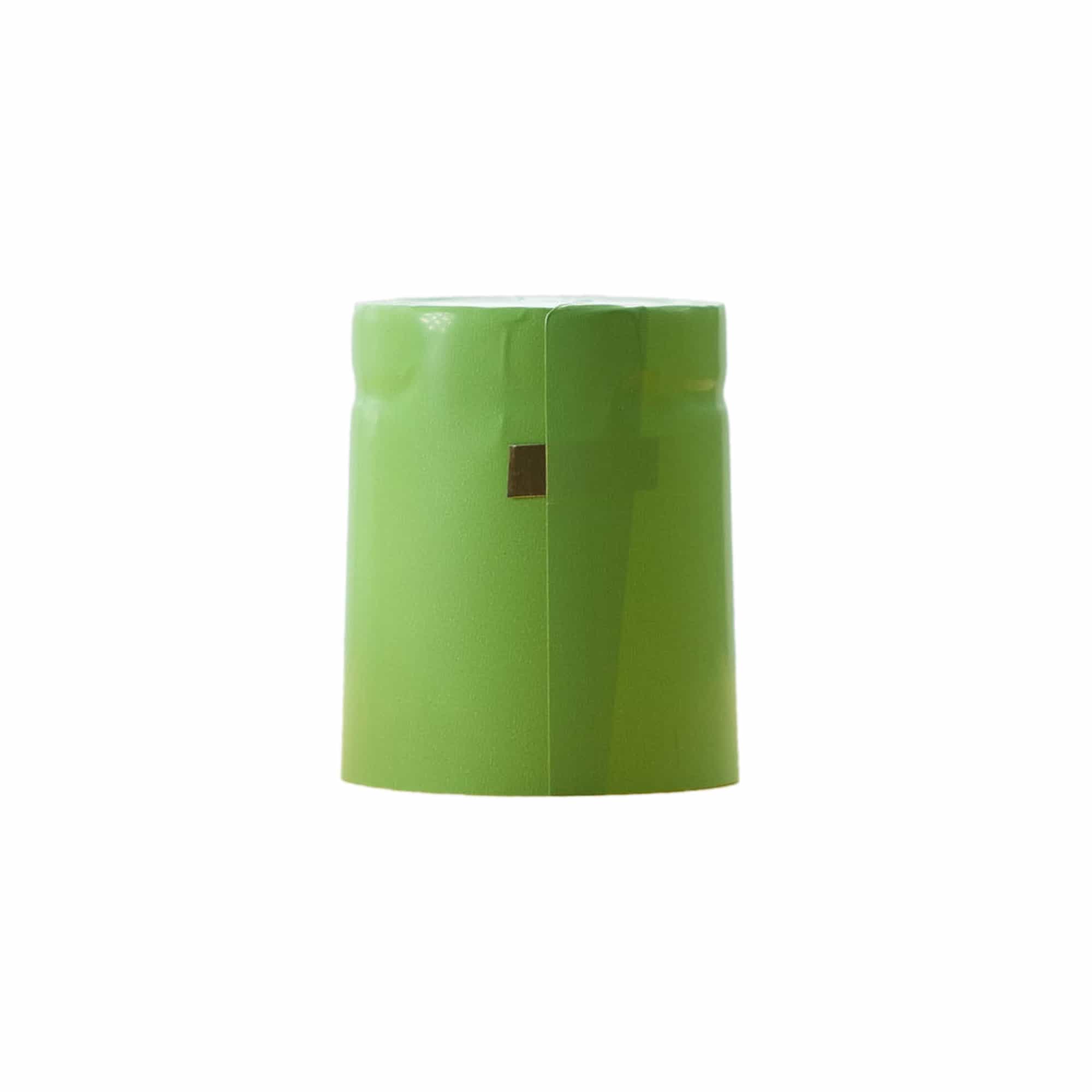 Capsula termoretraibile 32x41, plastica PVC, verde lime