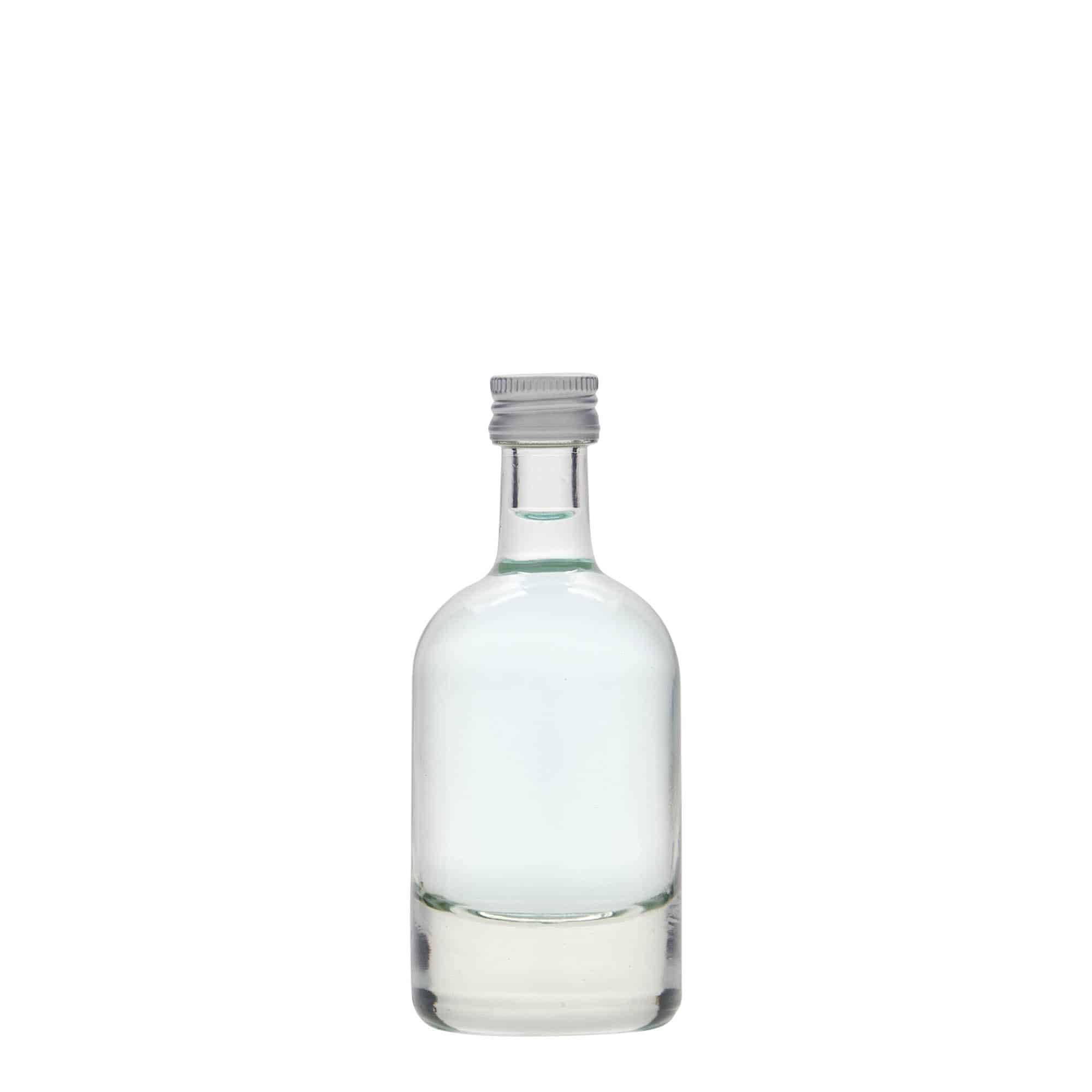 50 ml Bottiglia di vetro 'Linea Uno', imboccatura: PP 18