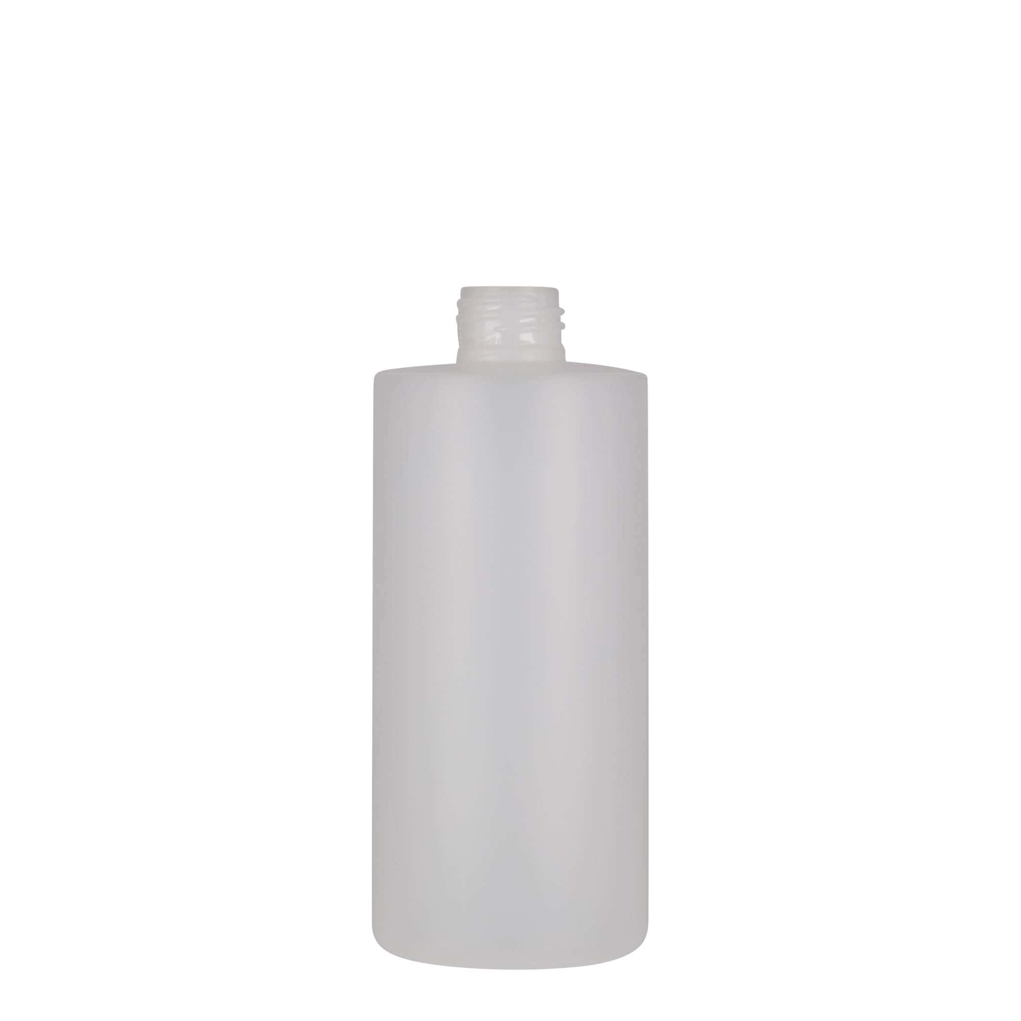 300 ml Flacone in plastica 'Pipe', HDPE, bianco, imboccatura: GPI 24/410