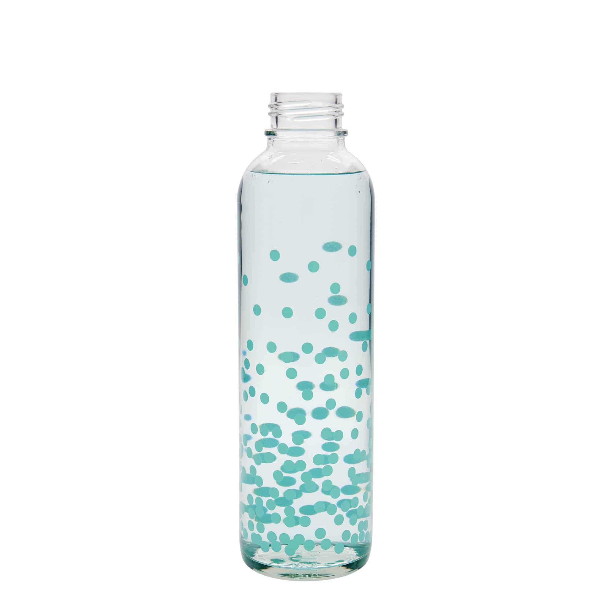 700 ml Borraccia 'CARRY Bottle', motivo: Pure Happiness, vetro, imboccatura: a vite