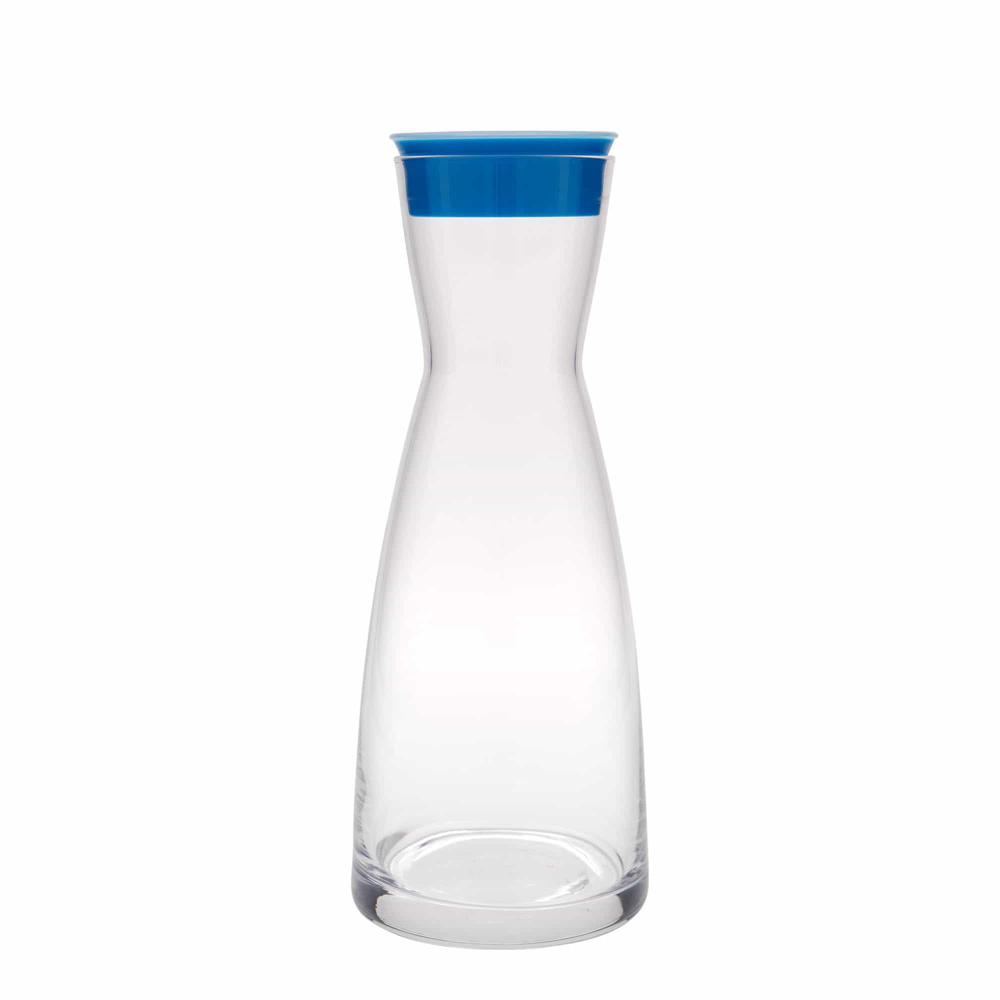 1.000 ml Caraffa 'Ypsilon', vetro, blu