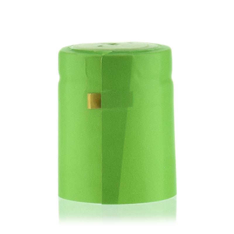 Capsula termoretraibile 32x41, plastica PVC, verde lime