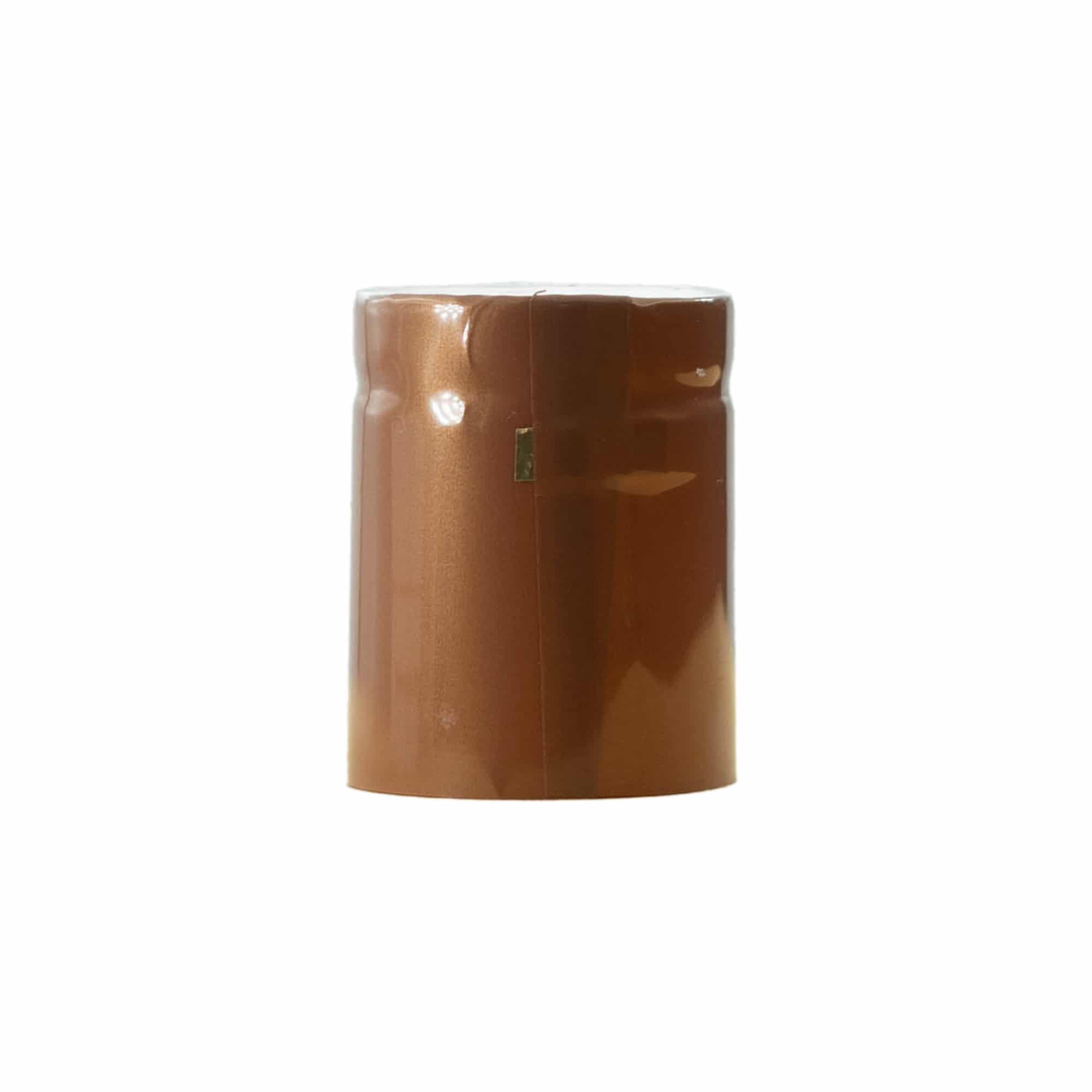 Capsula termoretraibile 32x41, plastica PVC, bronzo