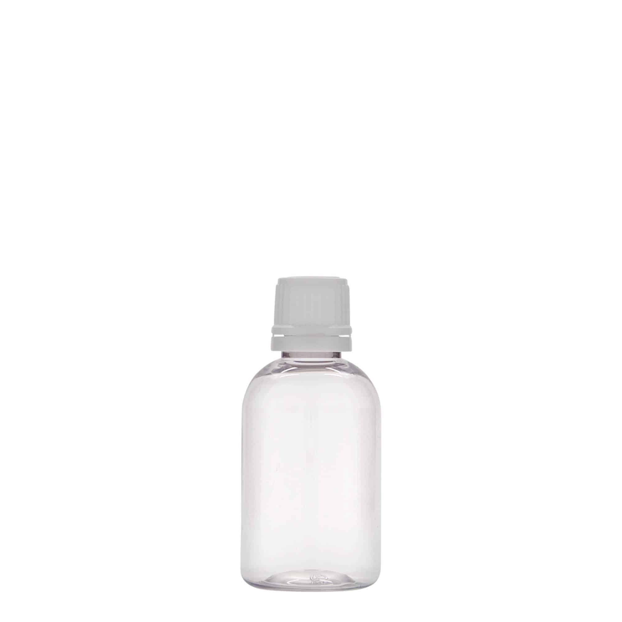 50 ml Flacone farmaceutico PET 'Easy Living', plastica, imboccatura: DIN 18