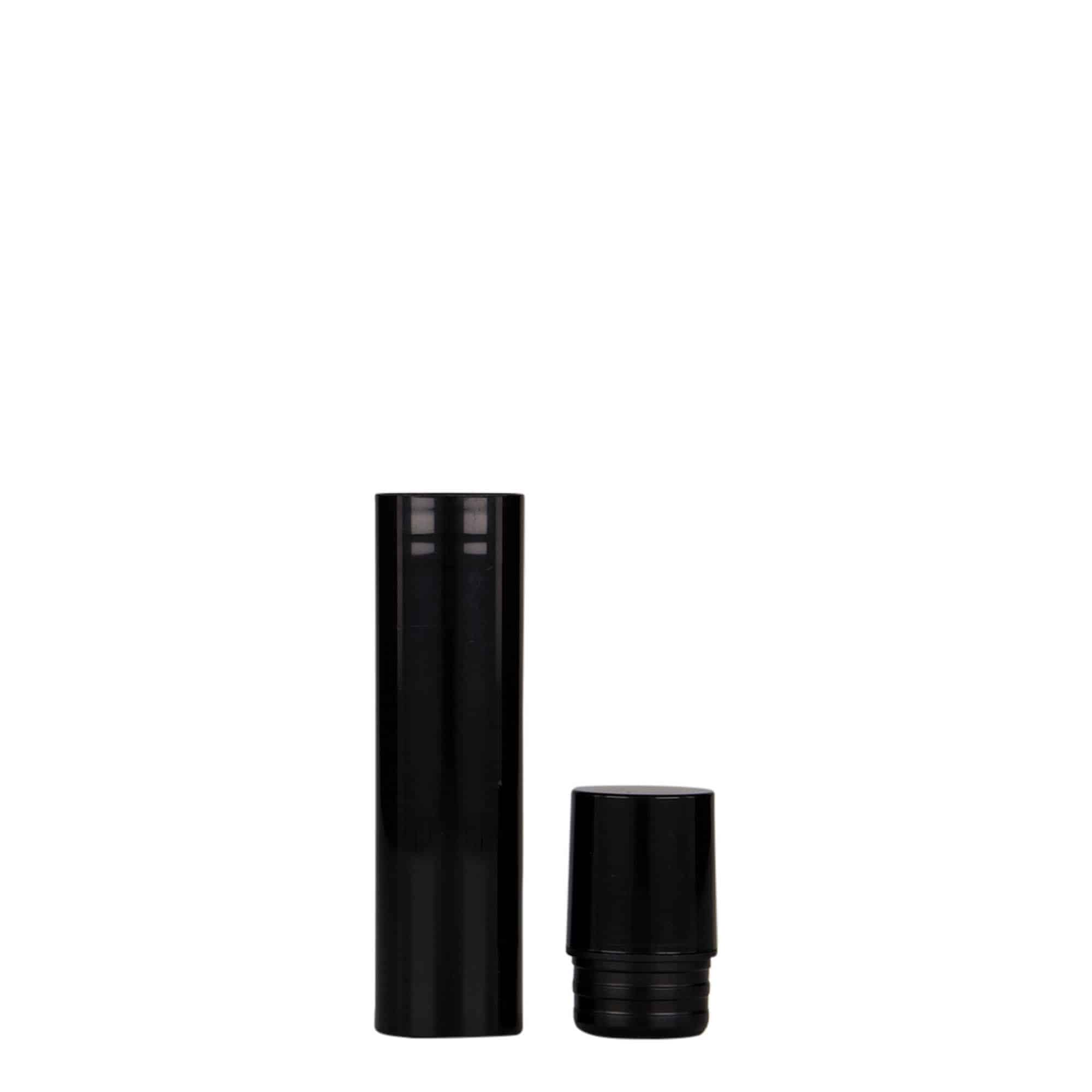 15 ml Flacone Airless 'Nano', plastica PP, nero