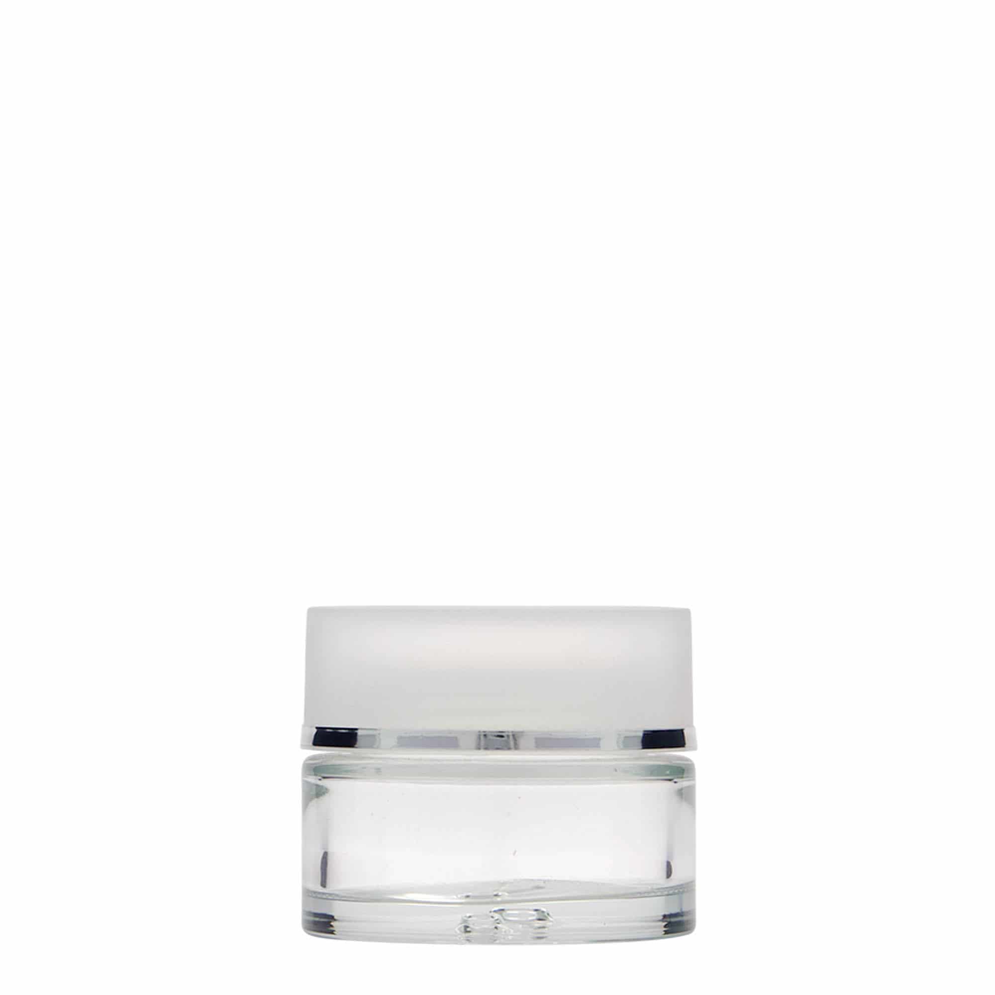 30 ml Contenitore cosmetico 'Clear Edition', vetro, imboccatura: a vite