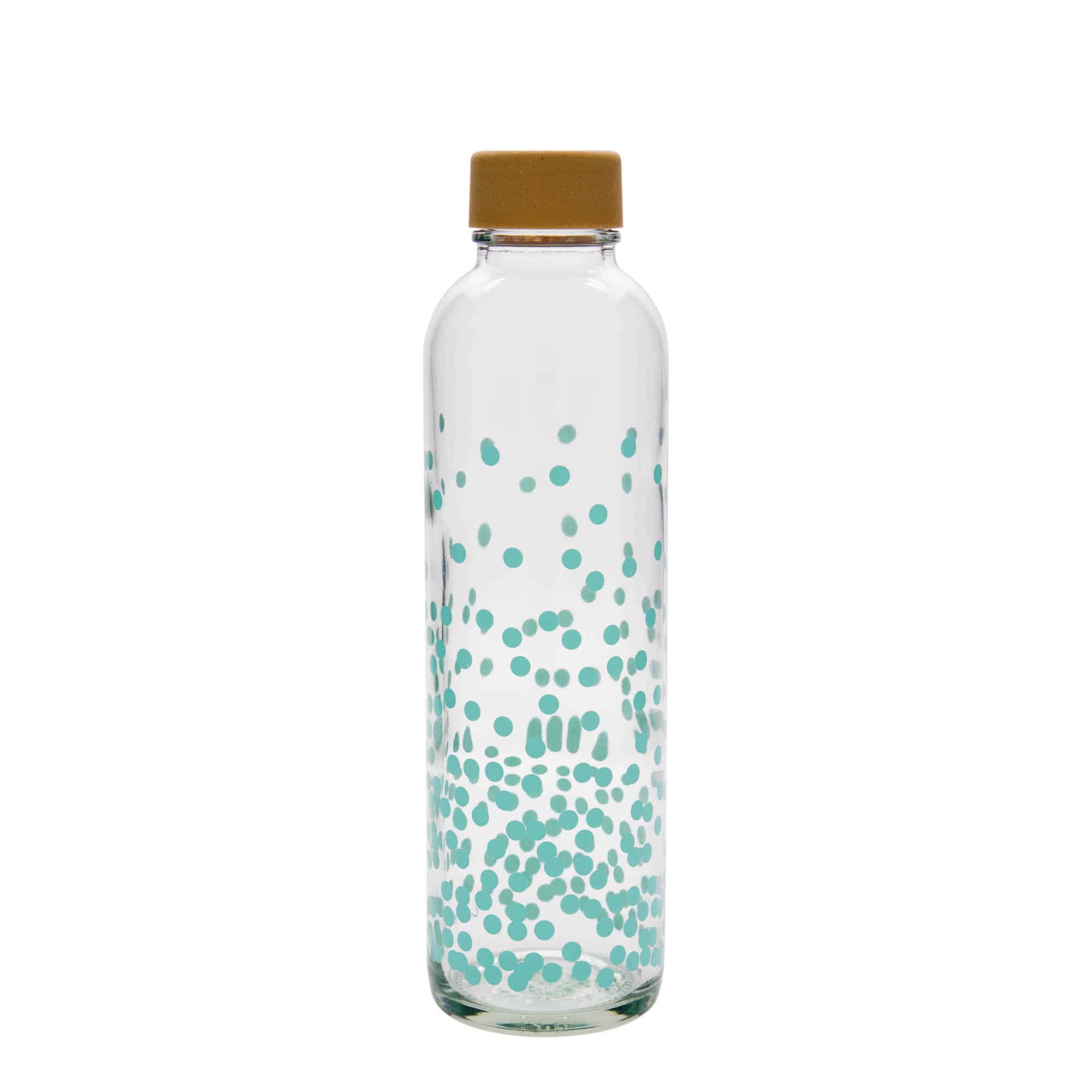 700 ml Borraccia 'CARRY Bottle', motivo: Pure Happiness, vetro, imboccatura: a vite