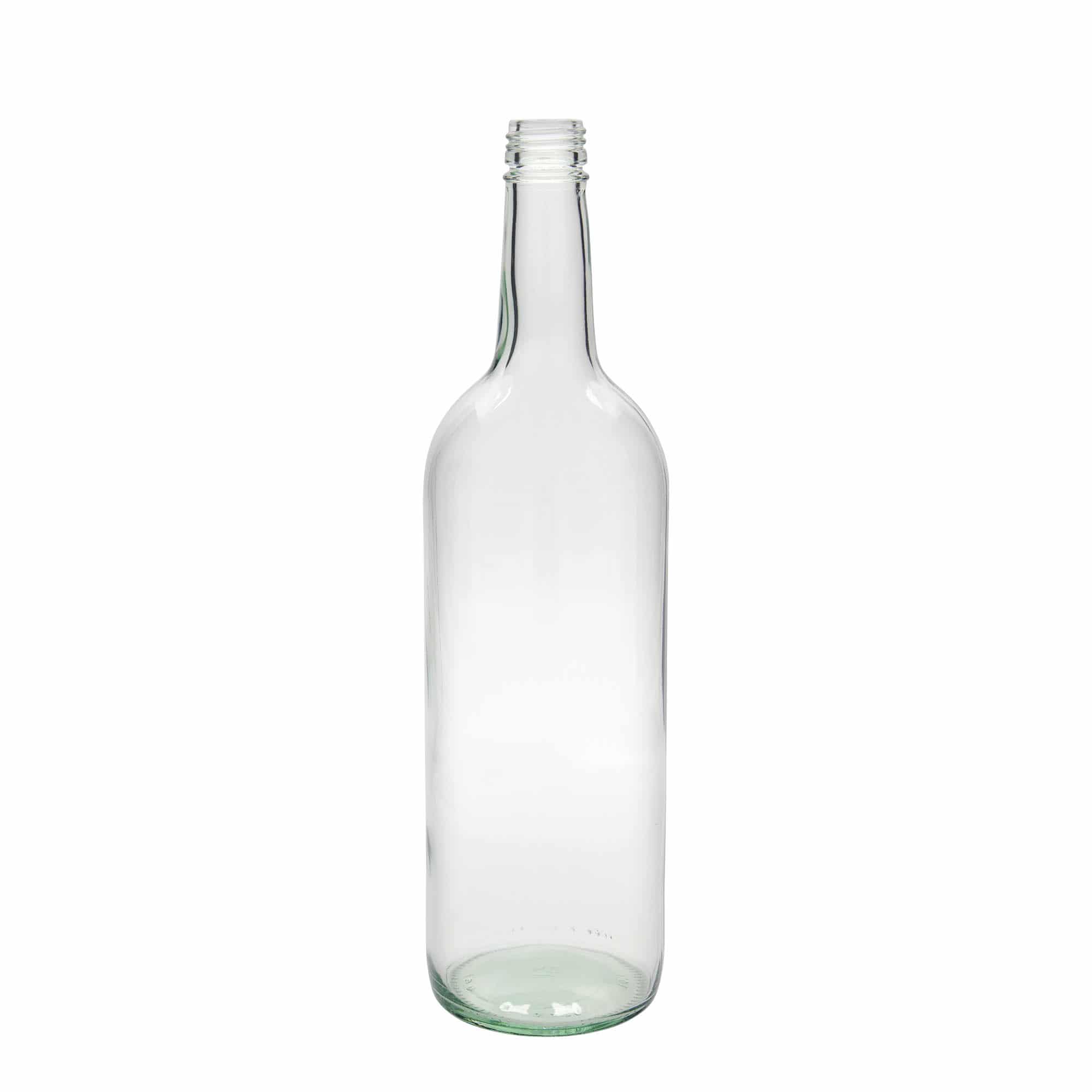 1.000 ml Bottiglia di vetro universale, imboccatura: PP 28