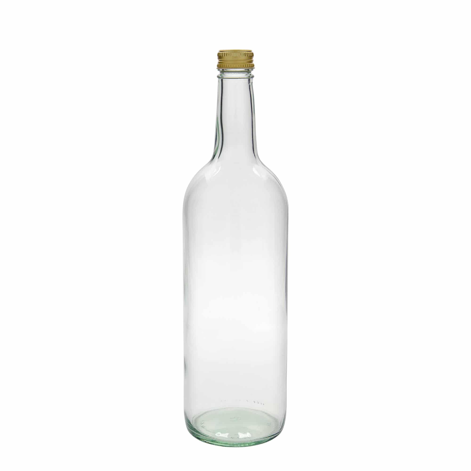 1.000 ml Bottiglia di vetro universale, imboccatura: PP 28